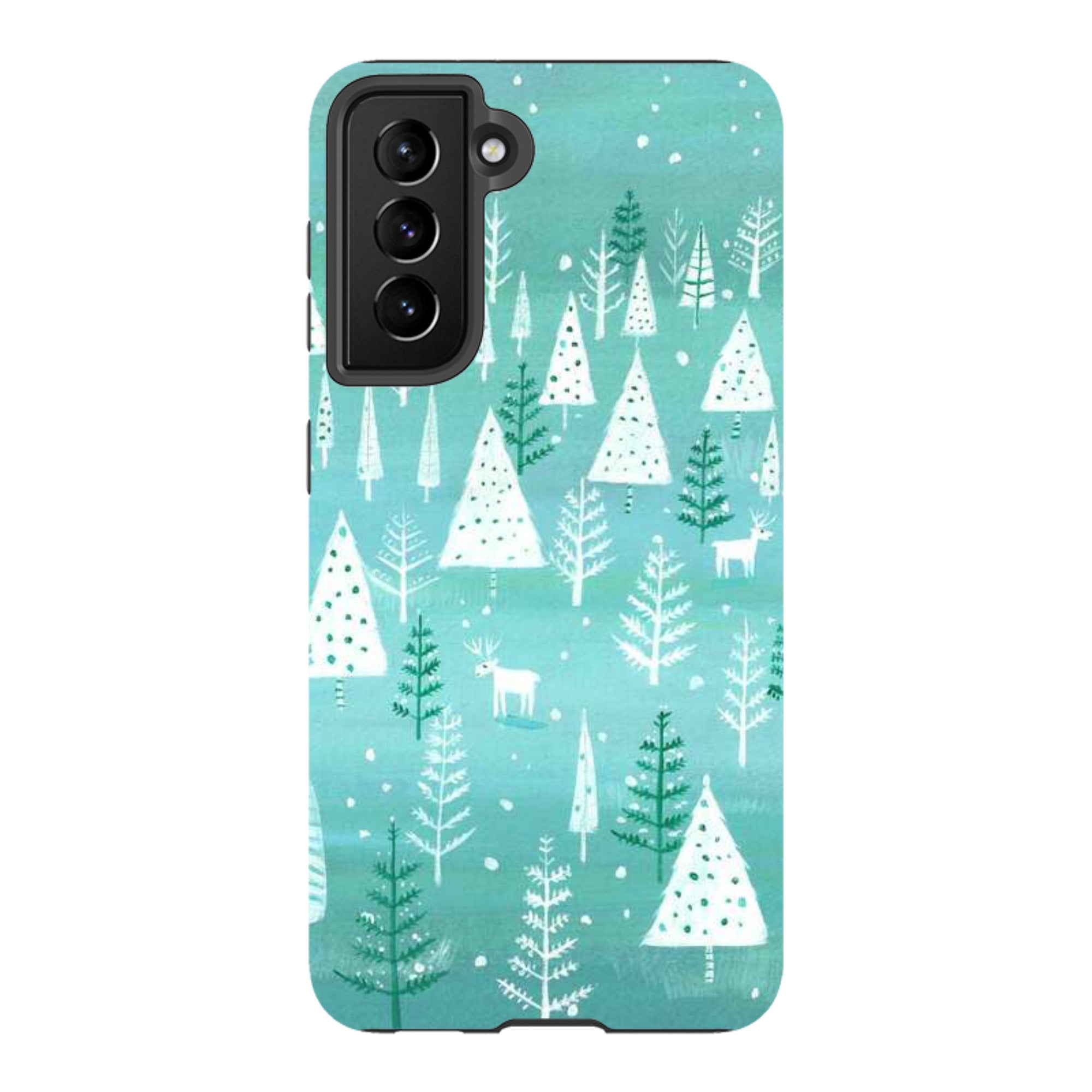 Samsung Tough Case - Teal Tundra By Mary Stubberfield