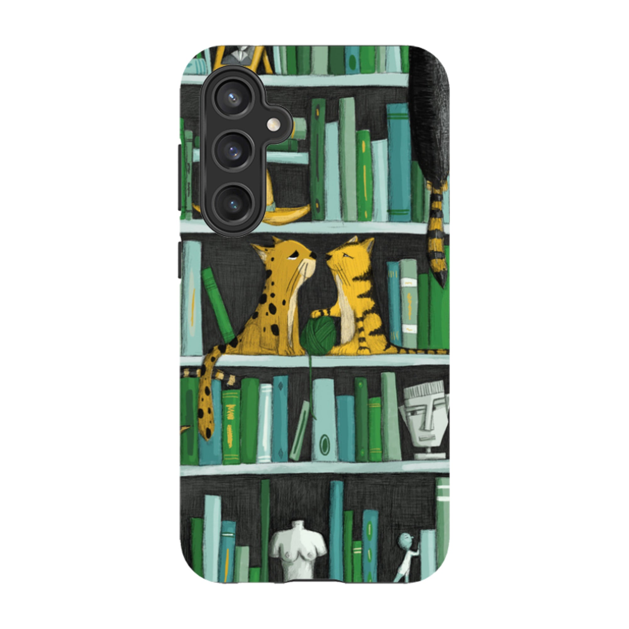 Samsung Tough Case - Library Friends By Maja Lindberg