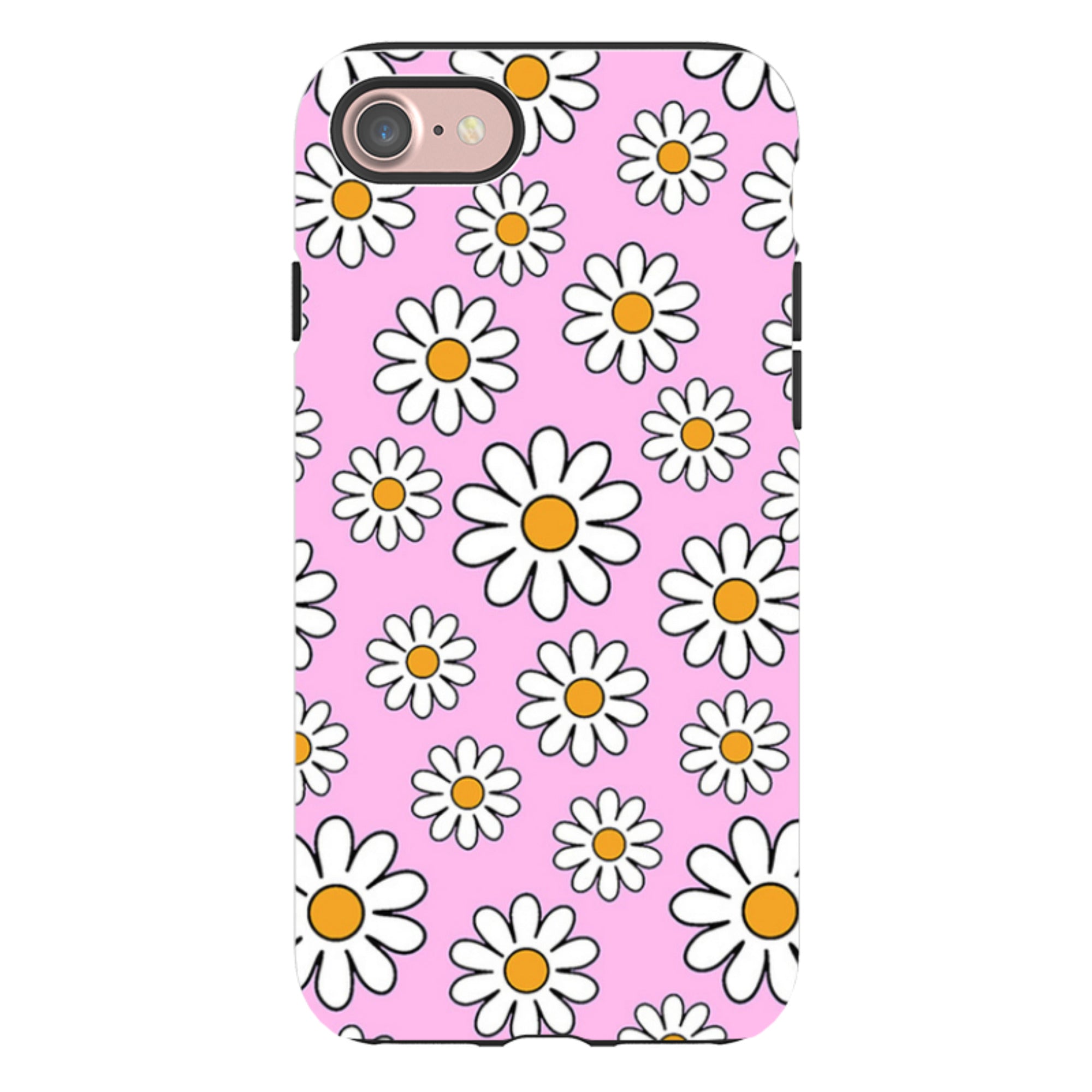 iPhone Tough Case - Pink Daises