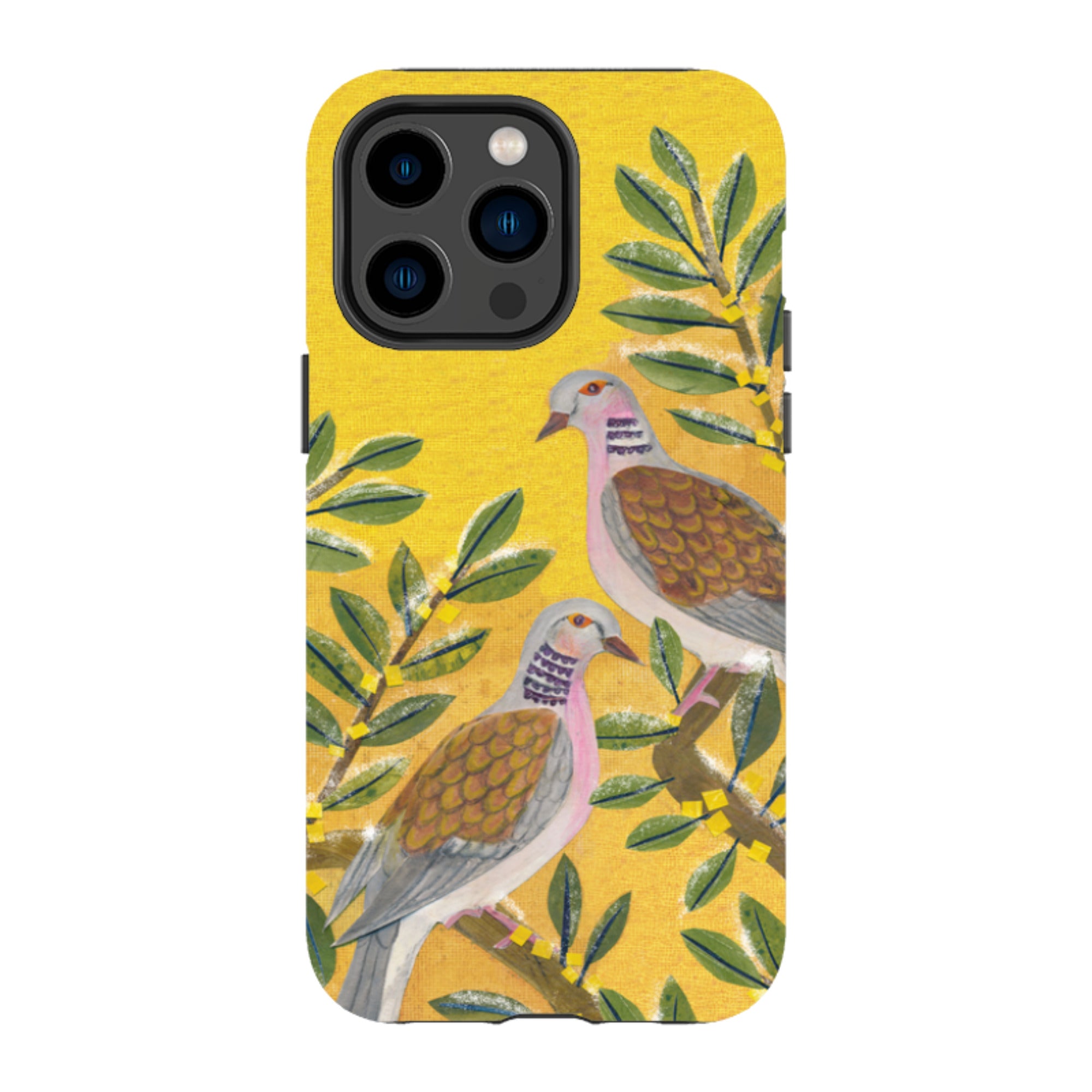 iPhone MagSafe Tough Case - Two Turtle Doves By Tracey English