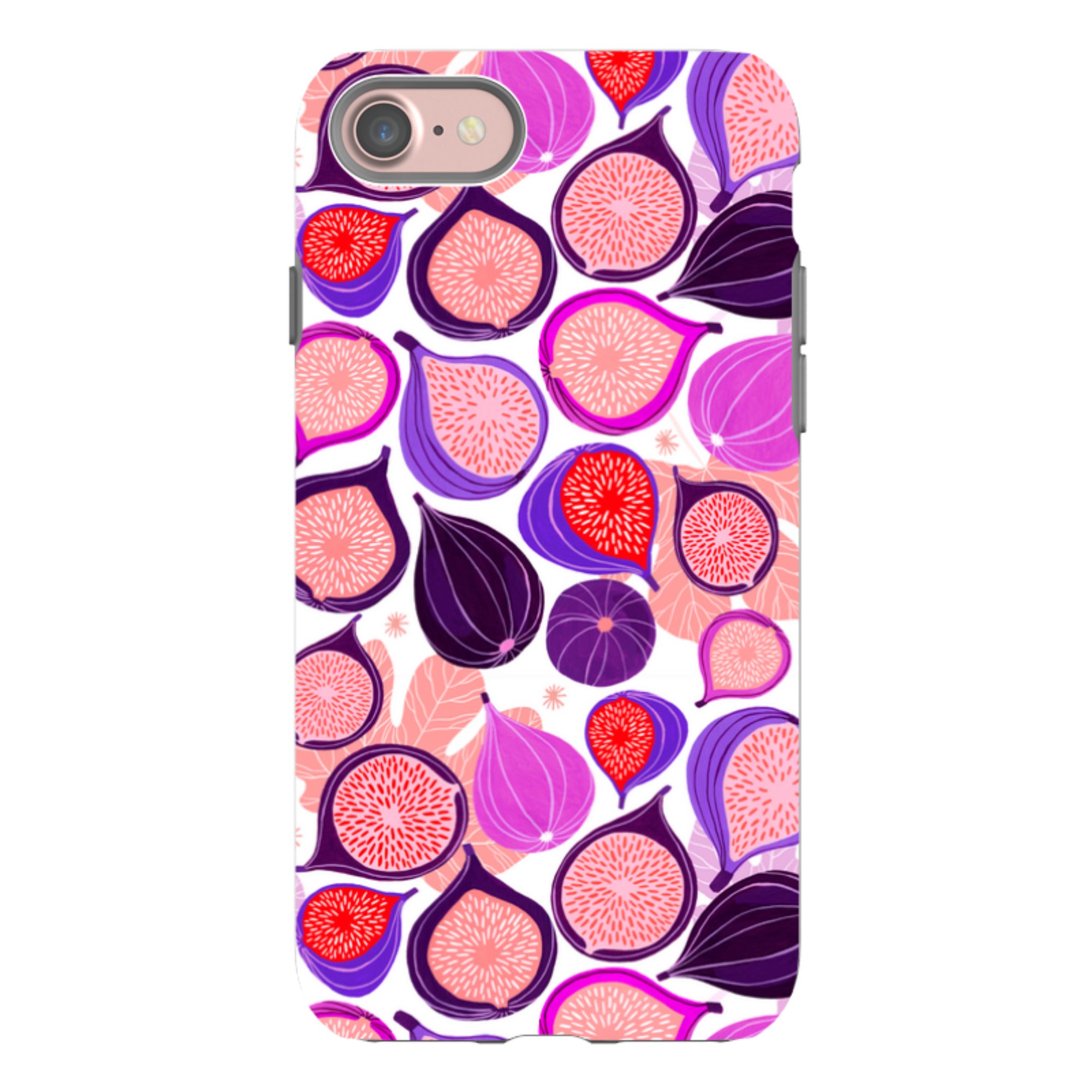 iPhone Tough Case - Ficolino Pattern By Madalina Andronic