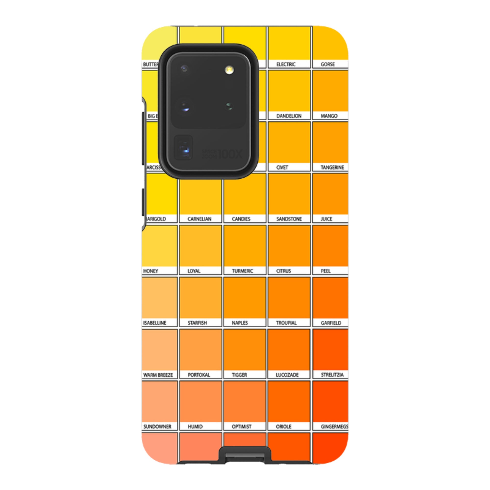 Samsung Tough Case - Yellow Chromology By Kitty Joseph
