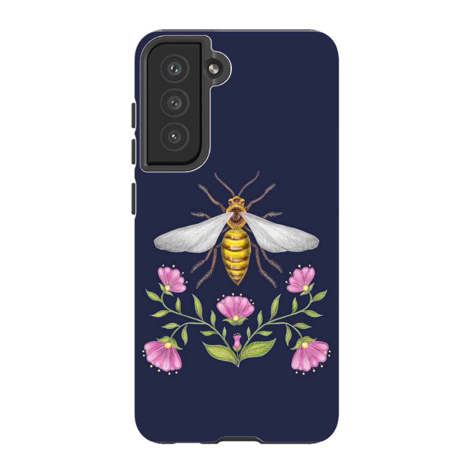 Samsung Tough Case - Wings Of Freedom Navy By Catherine Rowe