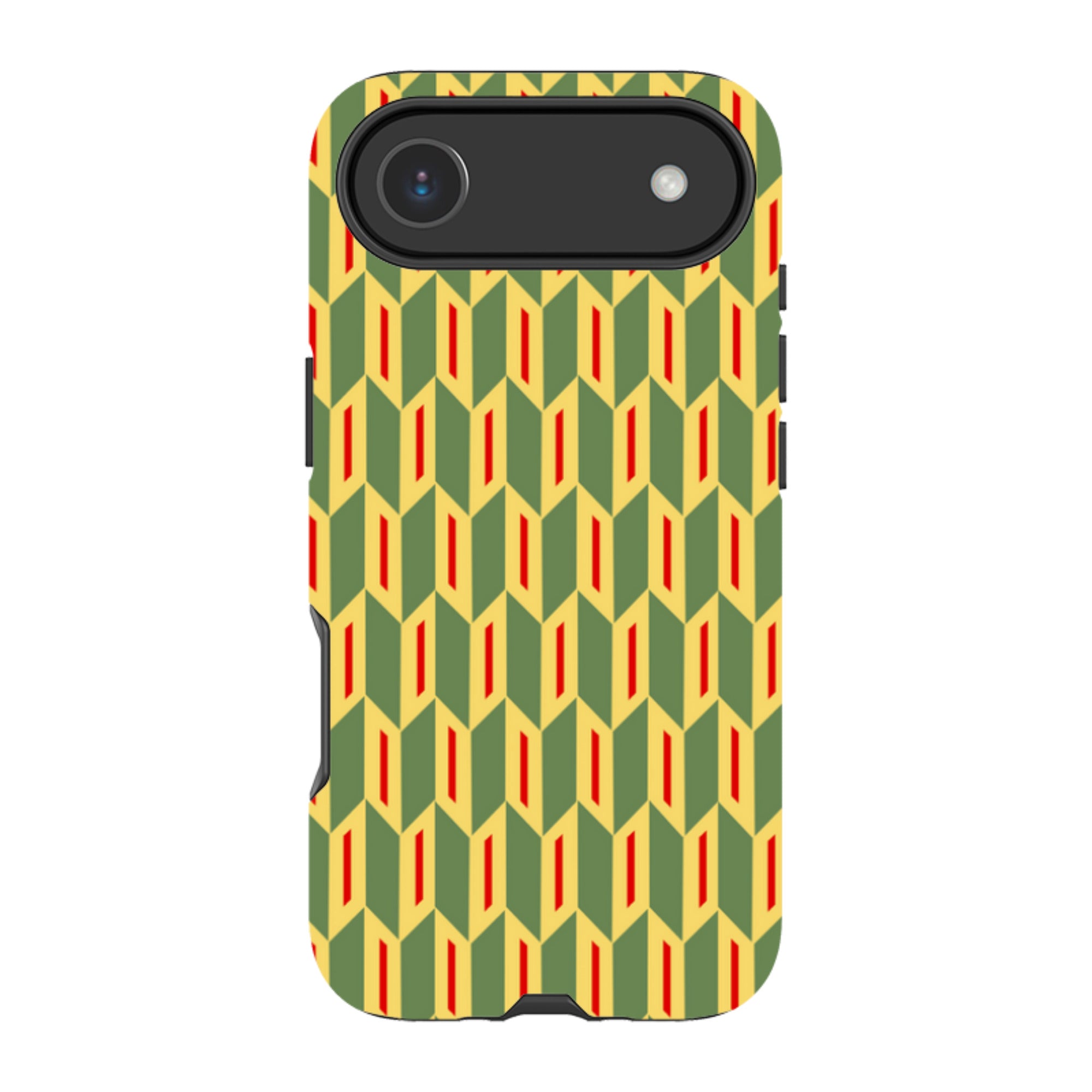 iPhone MagSafe Tough Case - Chevrons By Cressida Bell