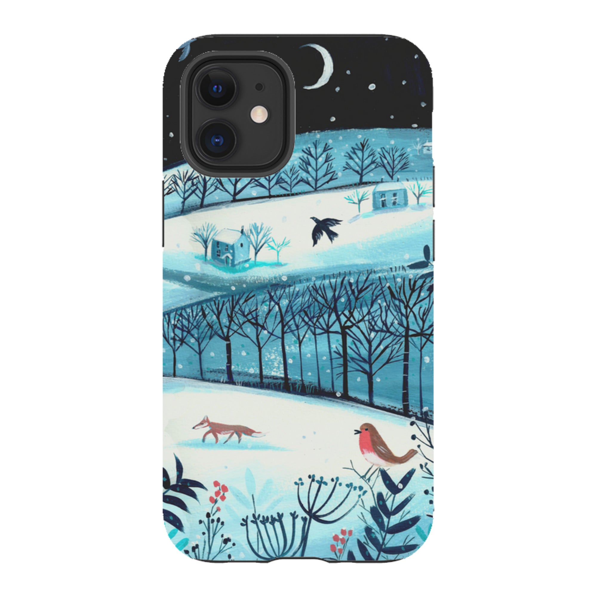 iPhone Tough Case - Winterscape-2 By Mary Stubberfield