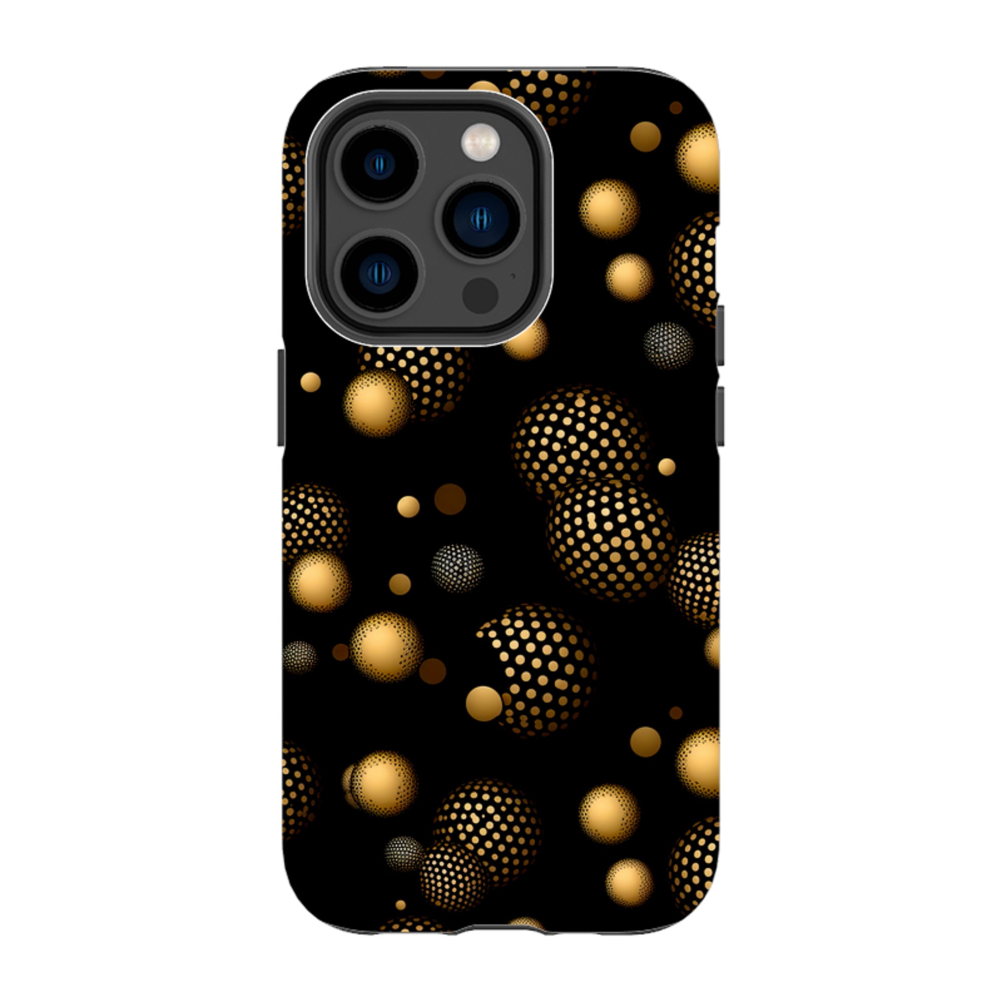 iPhone Case - Dark Polka II
