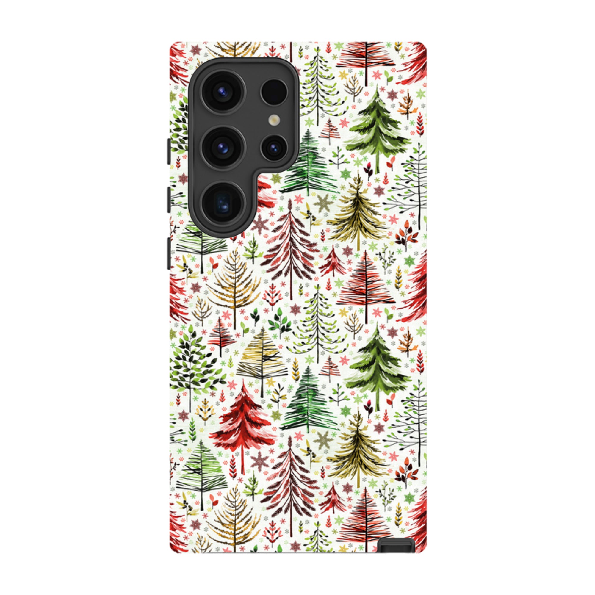 Samsung Tough Case - Xmas Trees By Elisabeth Haager
