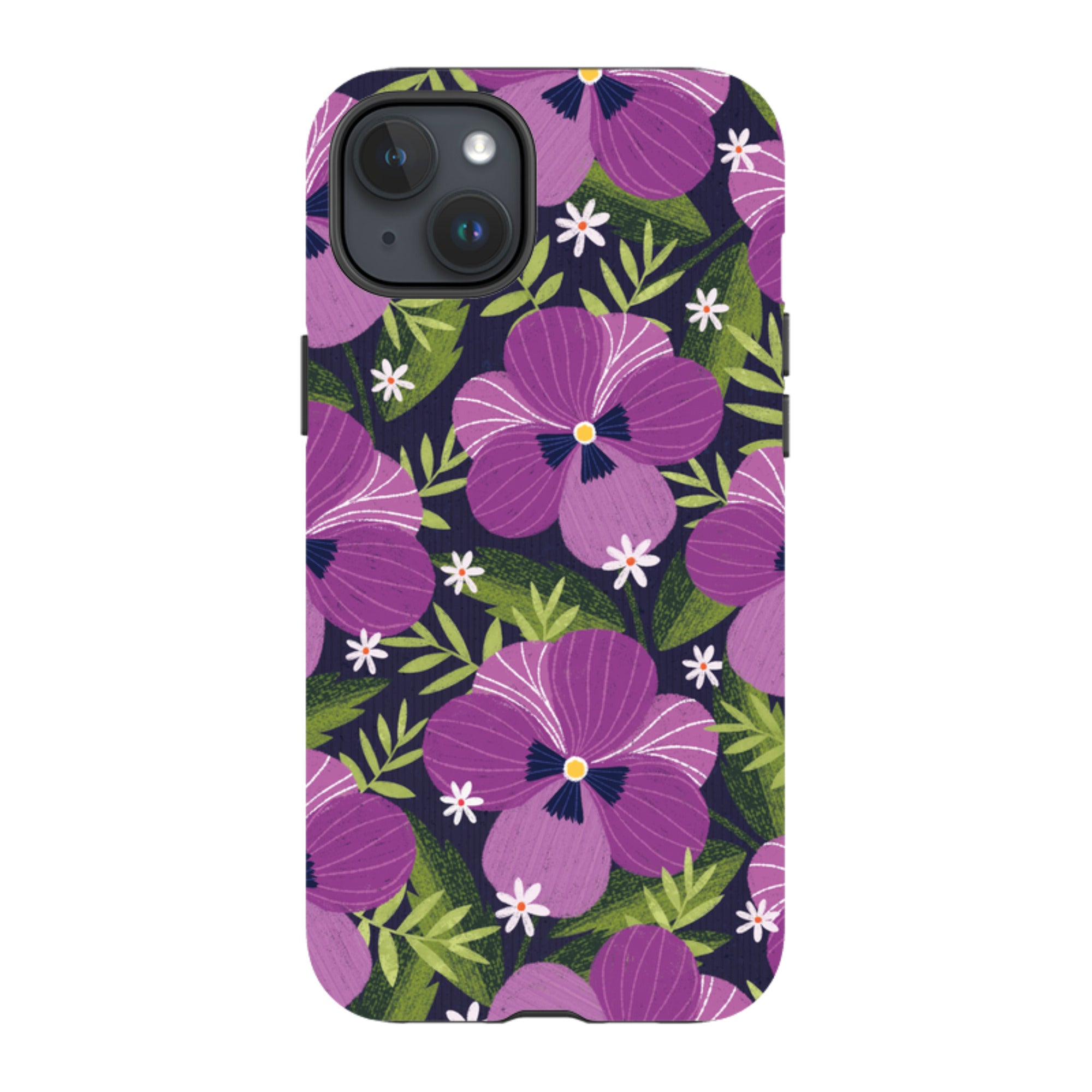 iPhone Tough Case - Pensees I By Ali Brookes