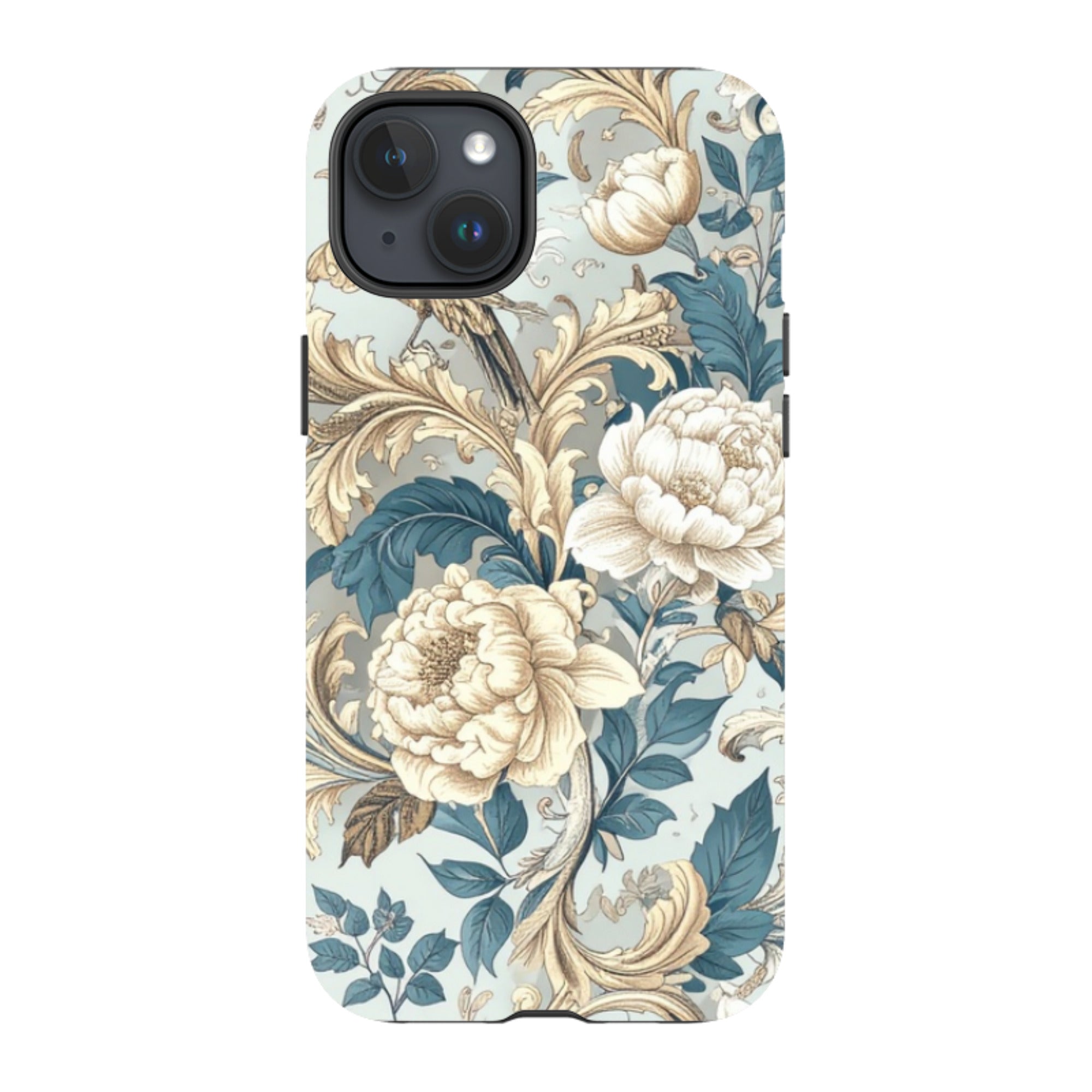 iPhone Case - Blue and Gold Summer