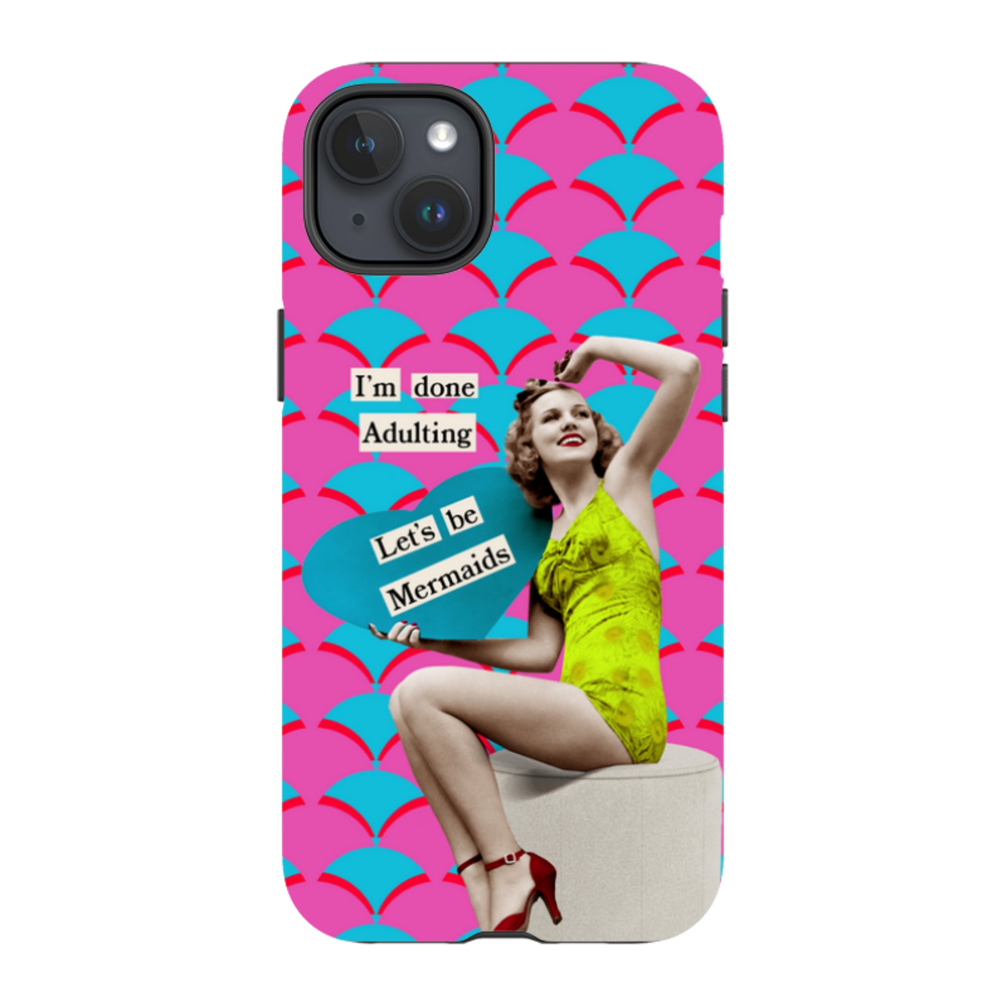 iPhone Tough Case - Mermaid By Clare Jordan