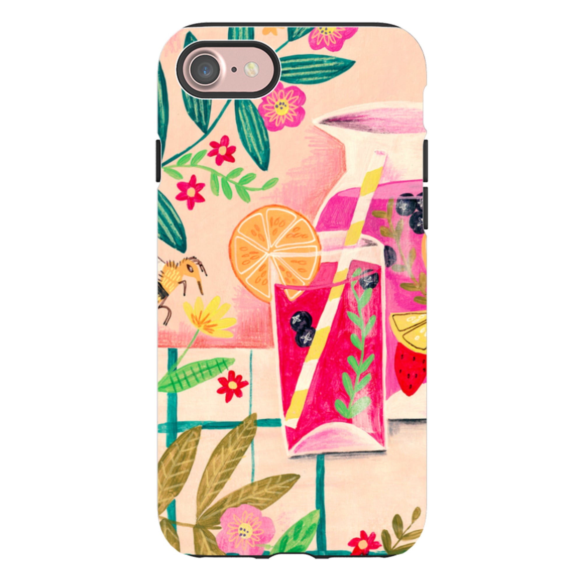 iPhone Tough Case - Drink By Caroline Bonne Muller