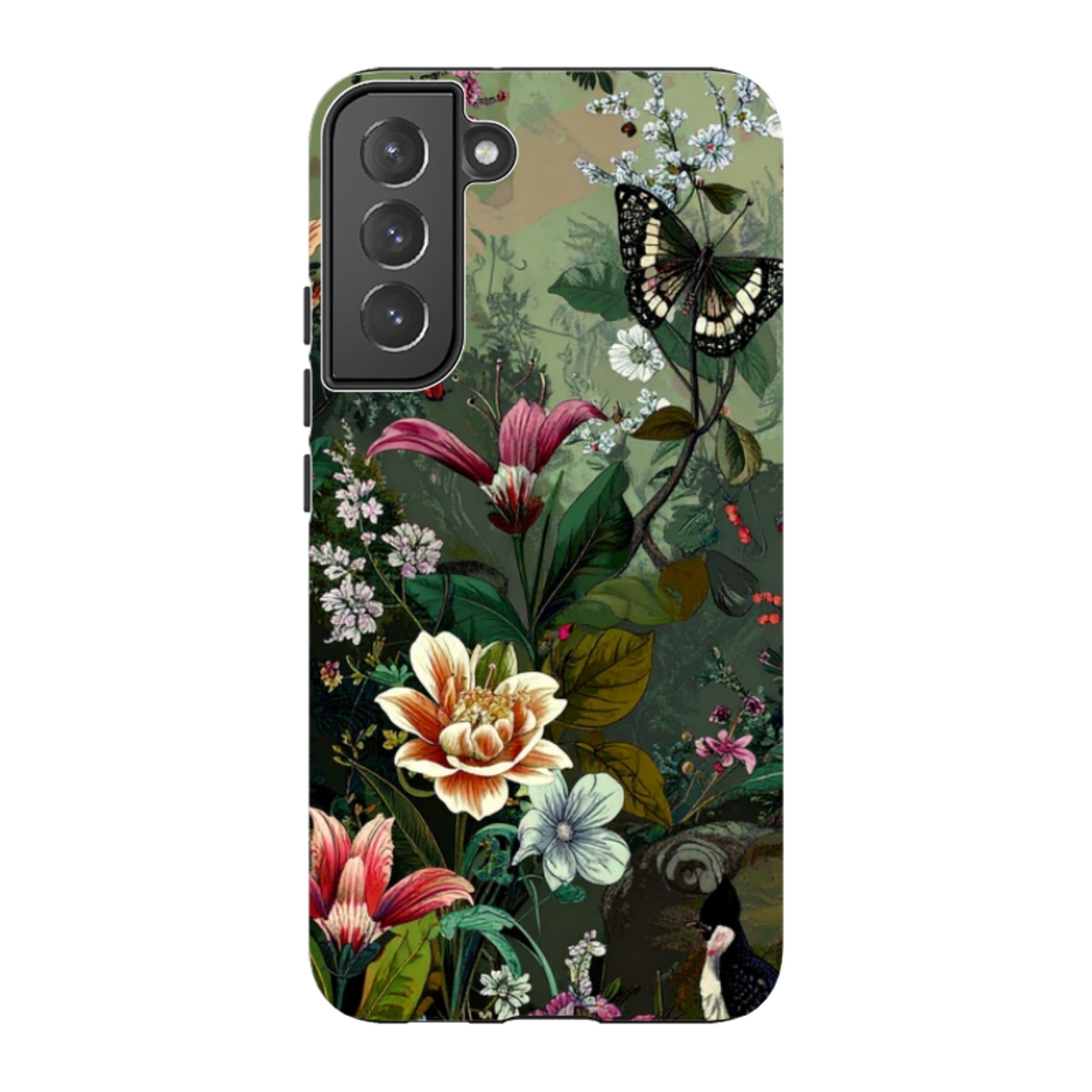 Samsung Tough Case - Green Vyne Butterfly