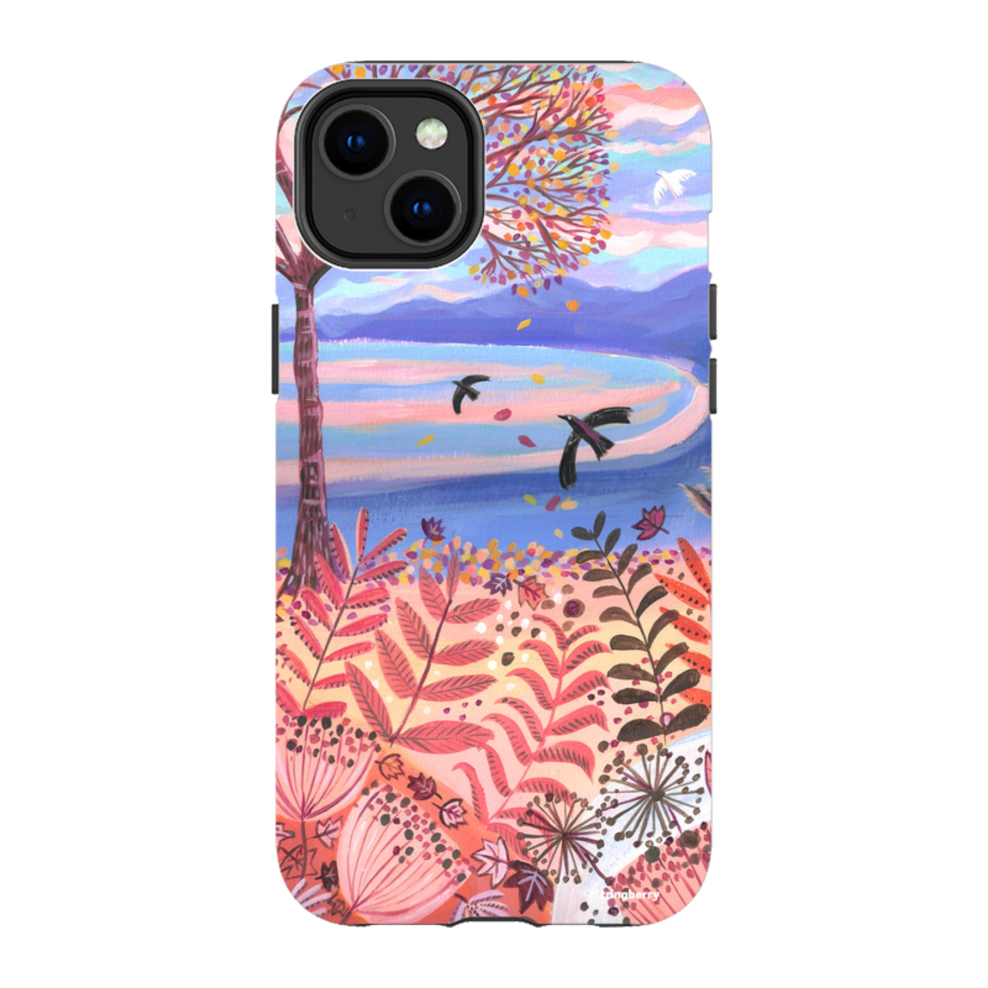 iPhone Tough Case - Autumn Coast By Mary Stubberfield