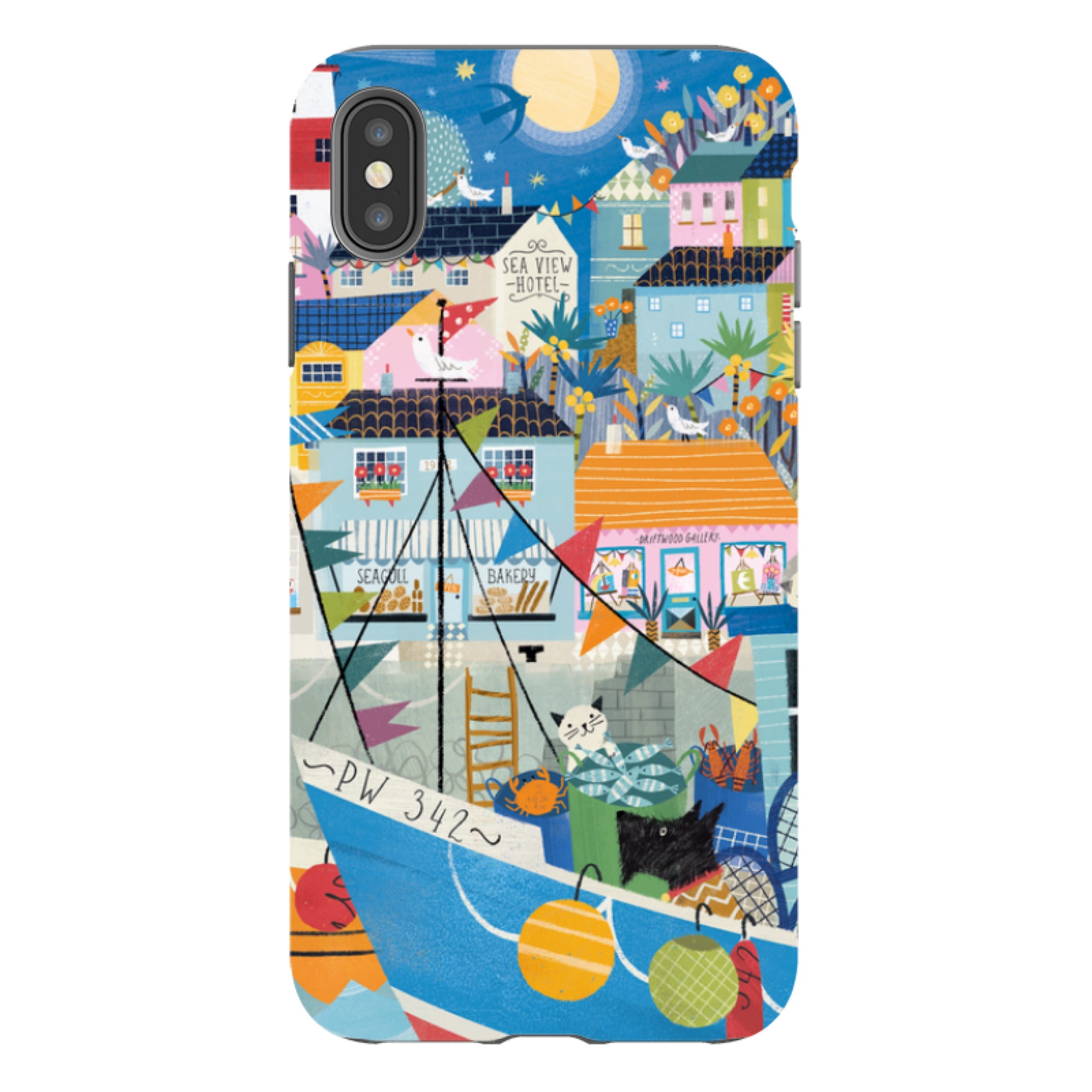 iPhone Case - Night Harbour 2 By Ali Brookes