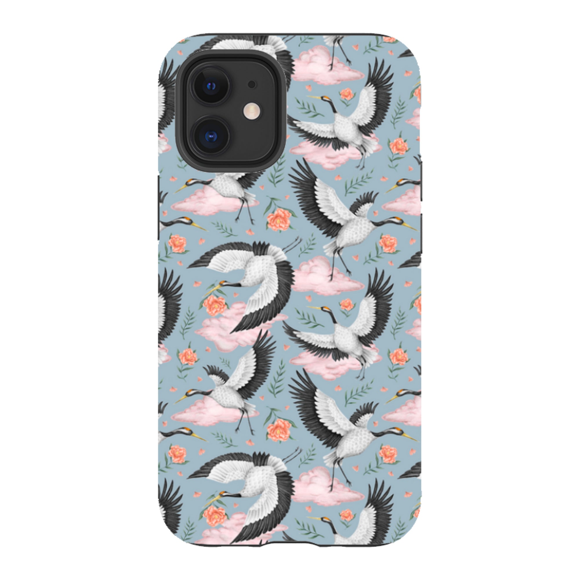 iPhone Tough Case - Flight Of The Cranes By Catherine Rowe