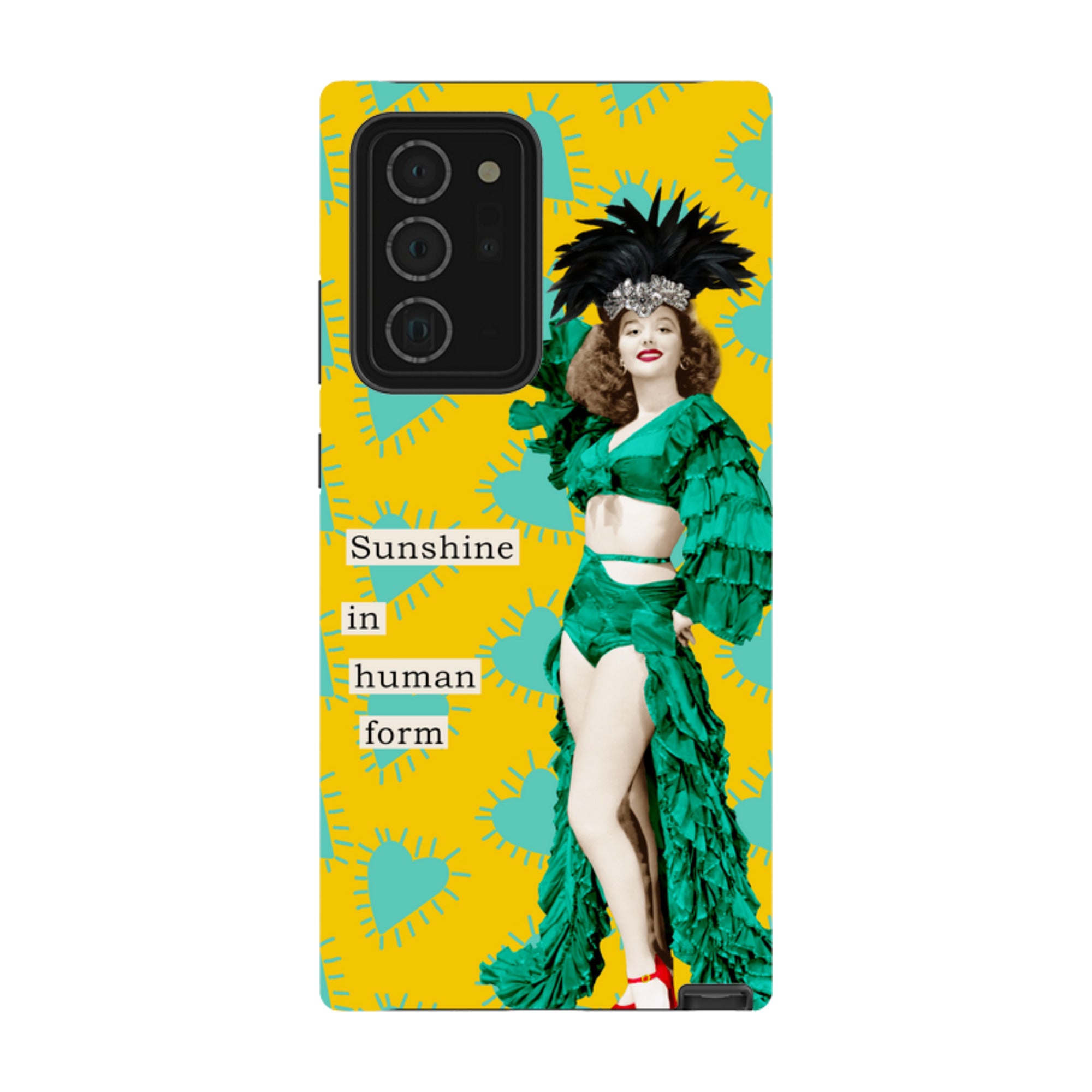 Samsung Tough Case - Sunshine in Human Form  By Clare Jordan