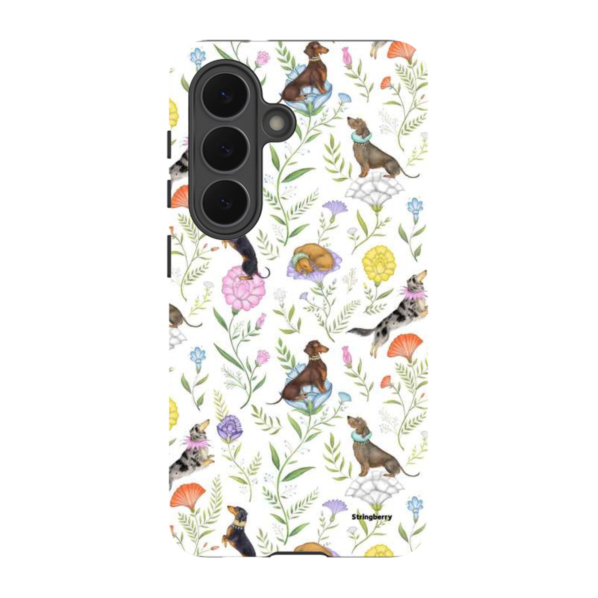 Samsung Tough Case - Doxy Day Afternoon White By Catherine Rowe