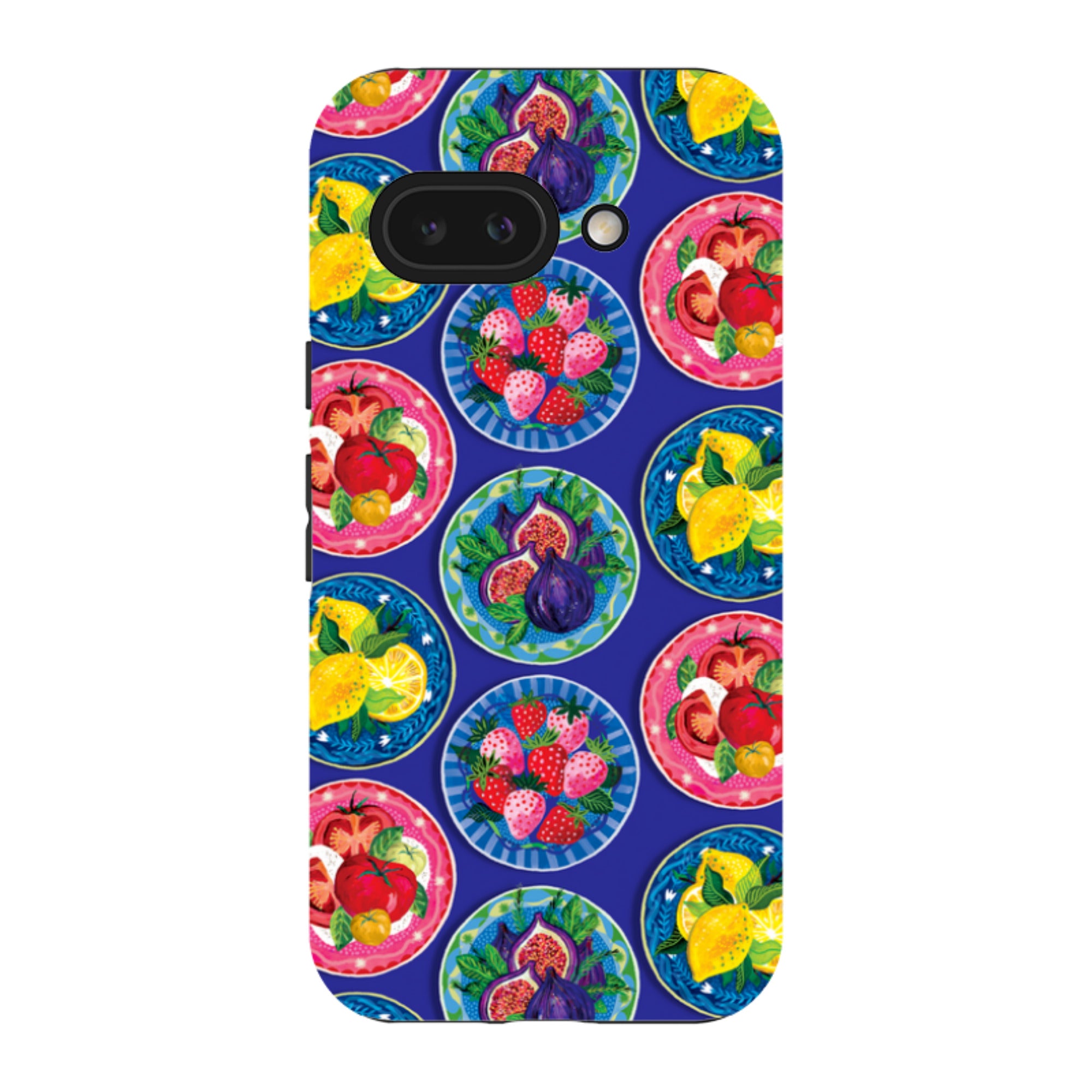 Google Tough Case - Summer Plates Blue By Emma Frances Grant