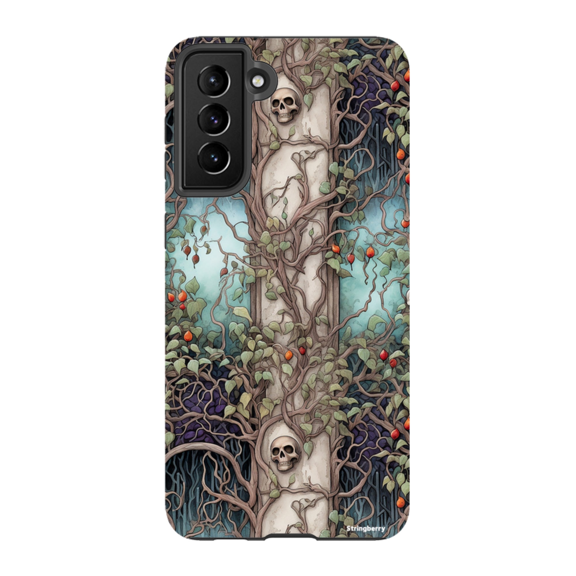 Samsung Tough Case - Skull Trees