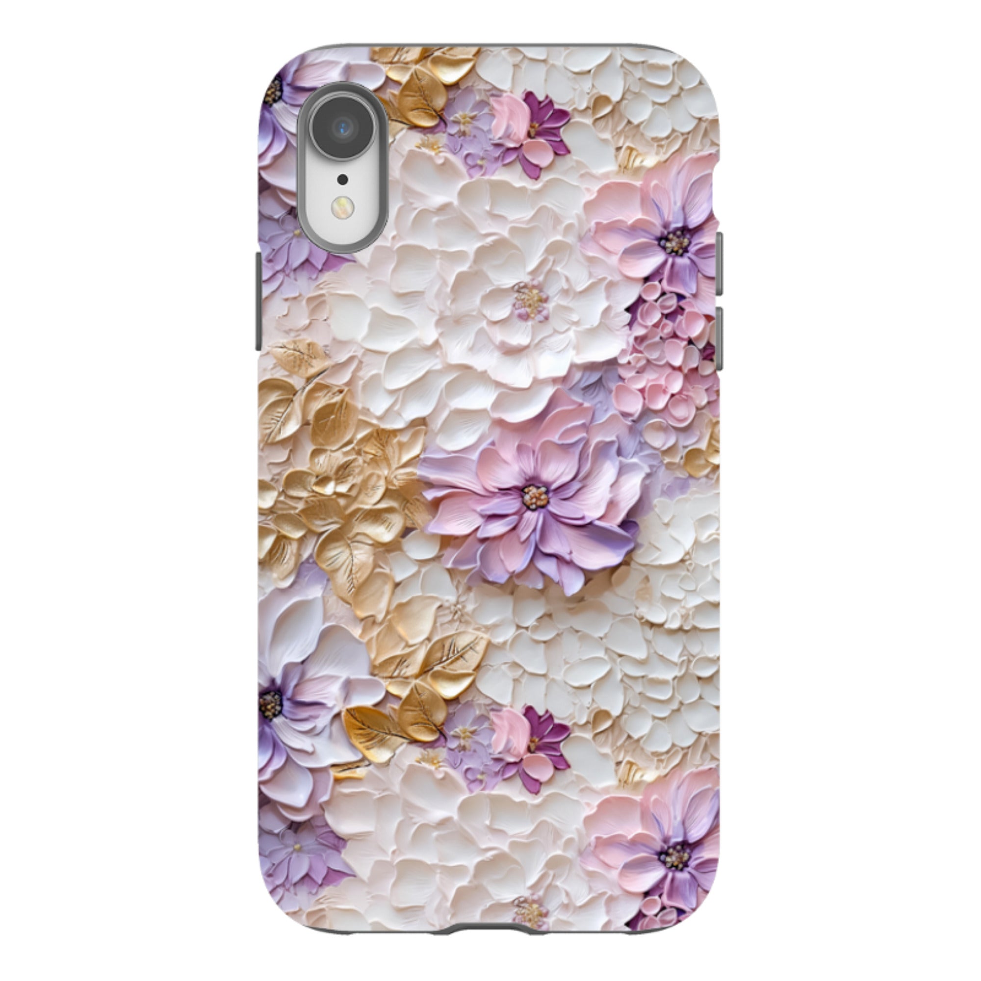 iPhone Tough Case -Gold & Mauve