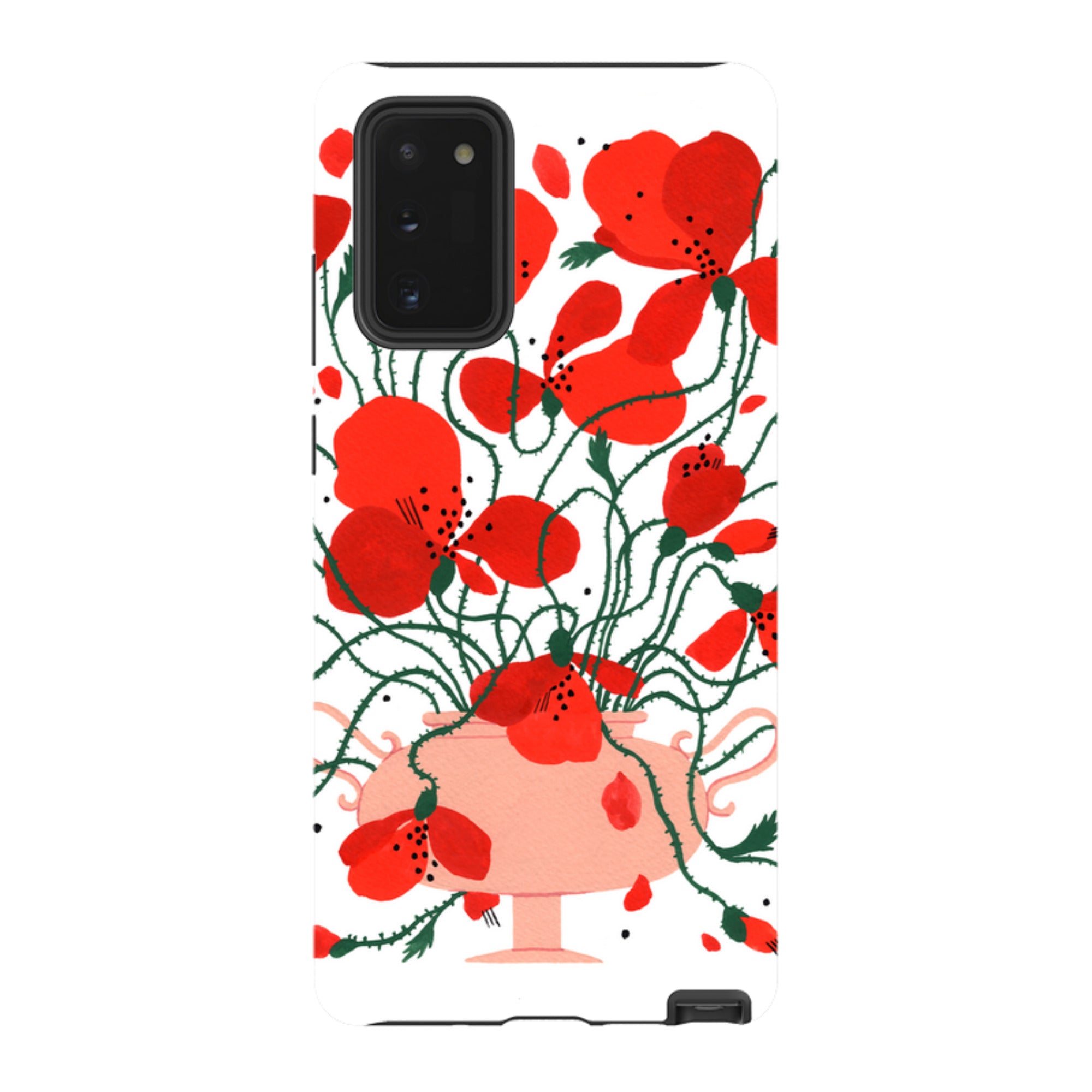 Samsung Tough Case - Poppies By Madalina Andronic