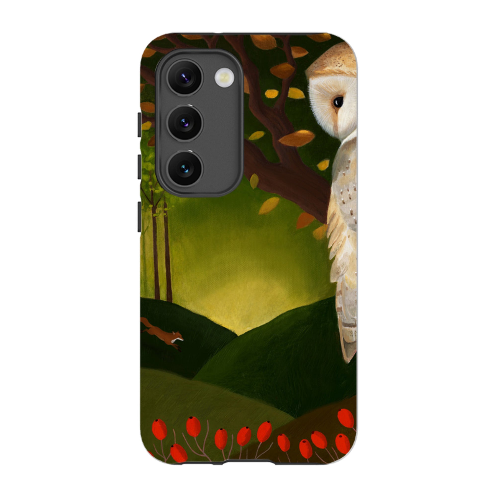 Samsung Tough Case - Autumn Owl And Fox By Bex Parkin