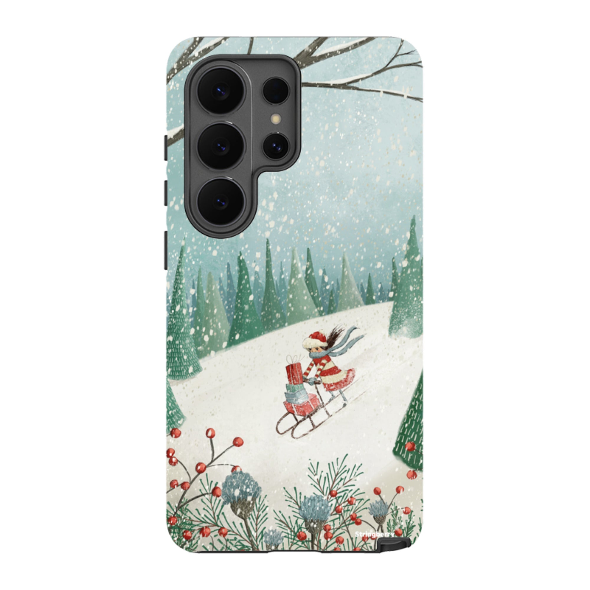 Samsung Tough Case - Sleigh Delivery By Maja Lindberg