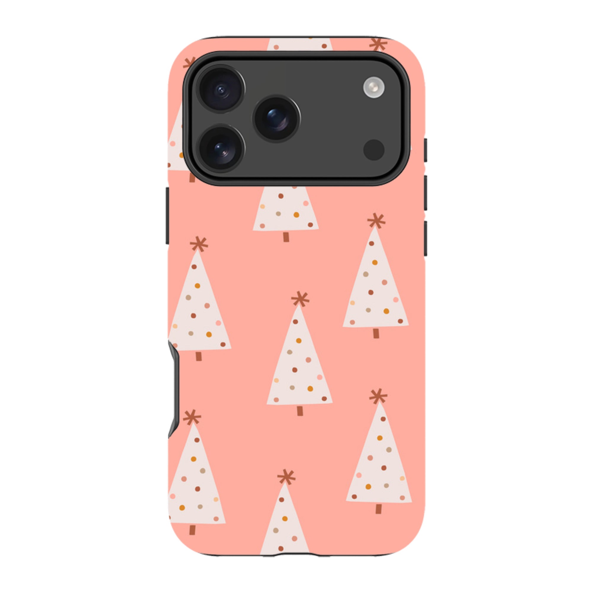 iPhone MagSafe Tough Case - Pink Xmas Tree