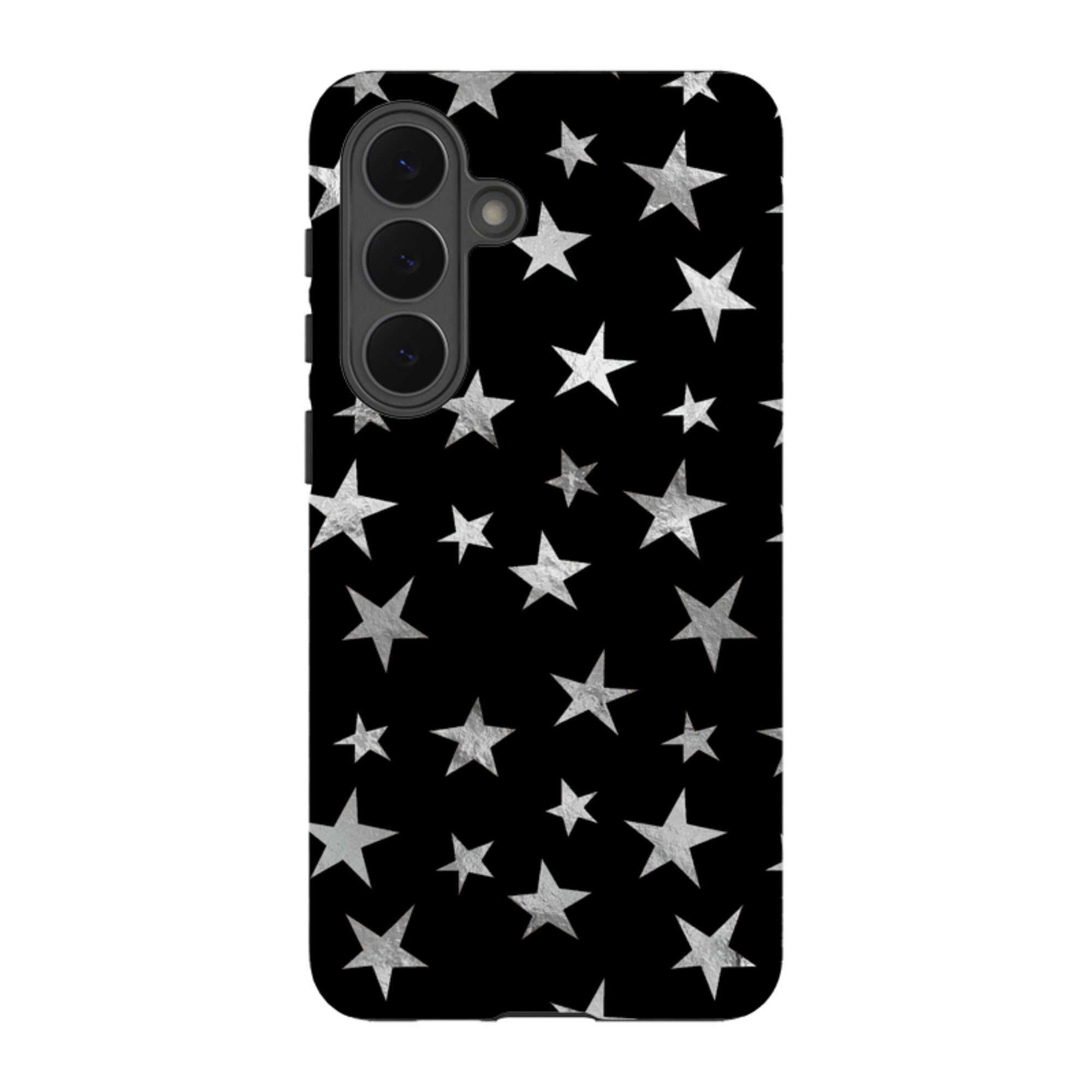 Samsung Tough Case - Black and Silver Stars