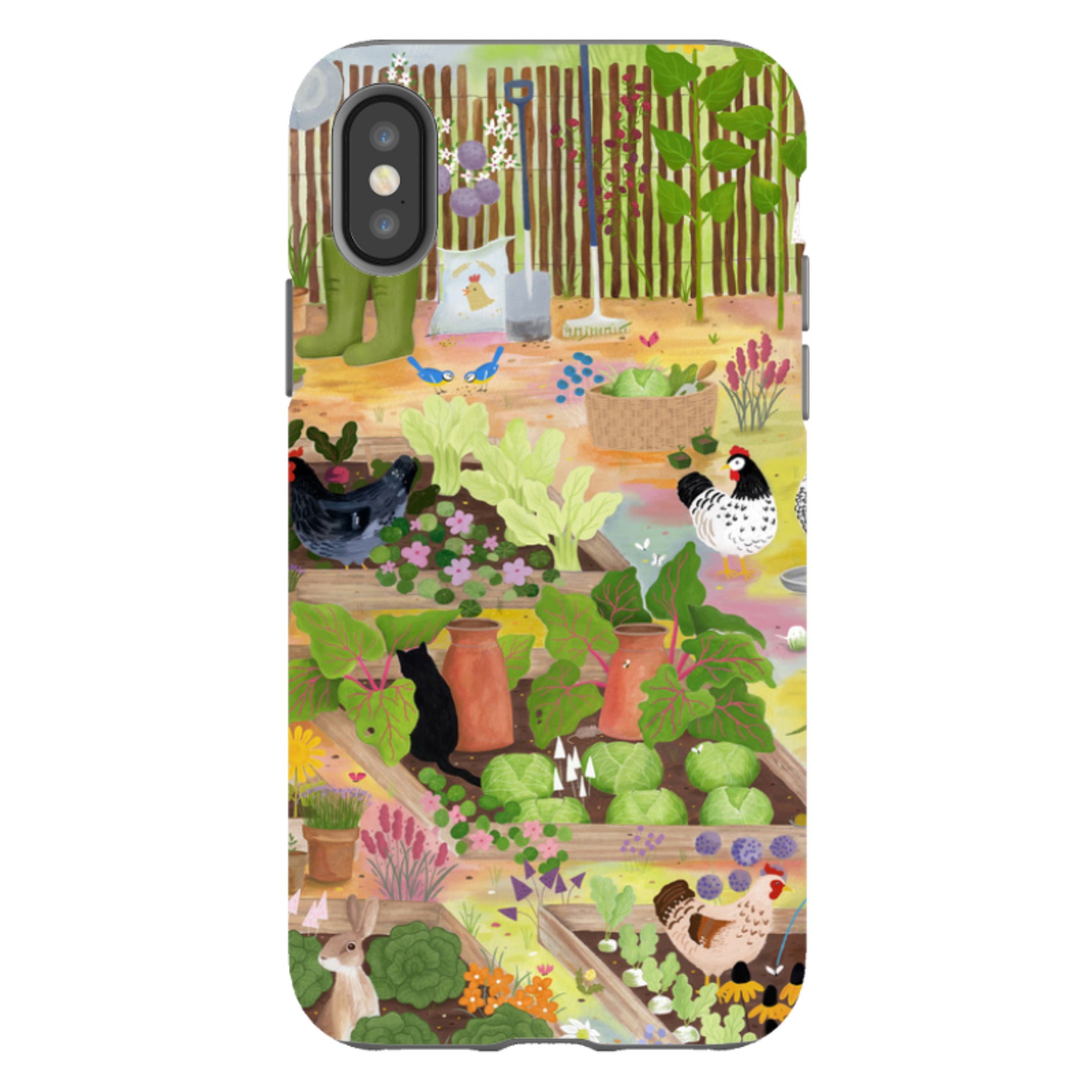 iPhone Tough Case - Home Grown II By Bex Parkin