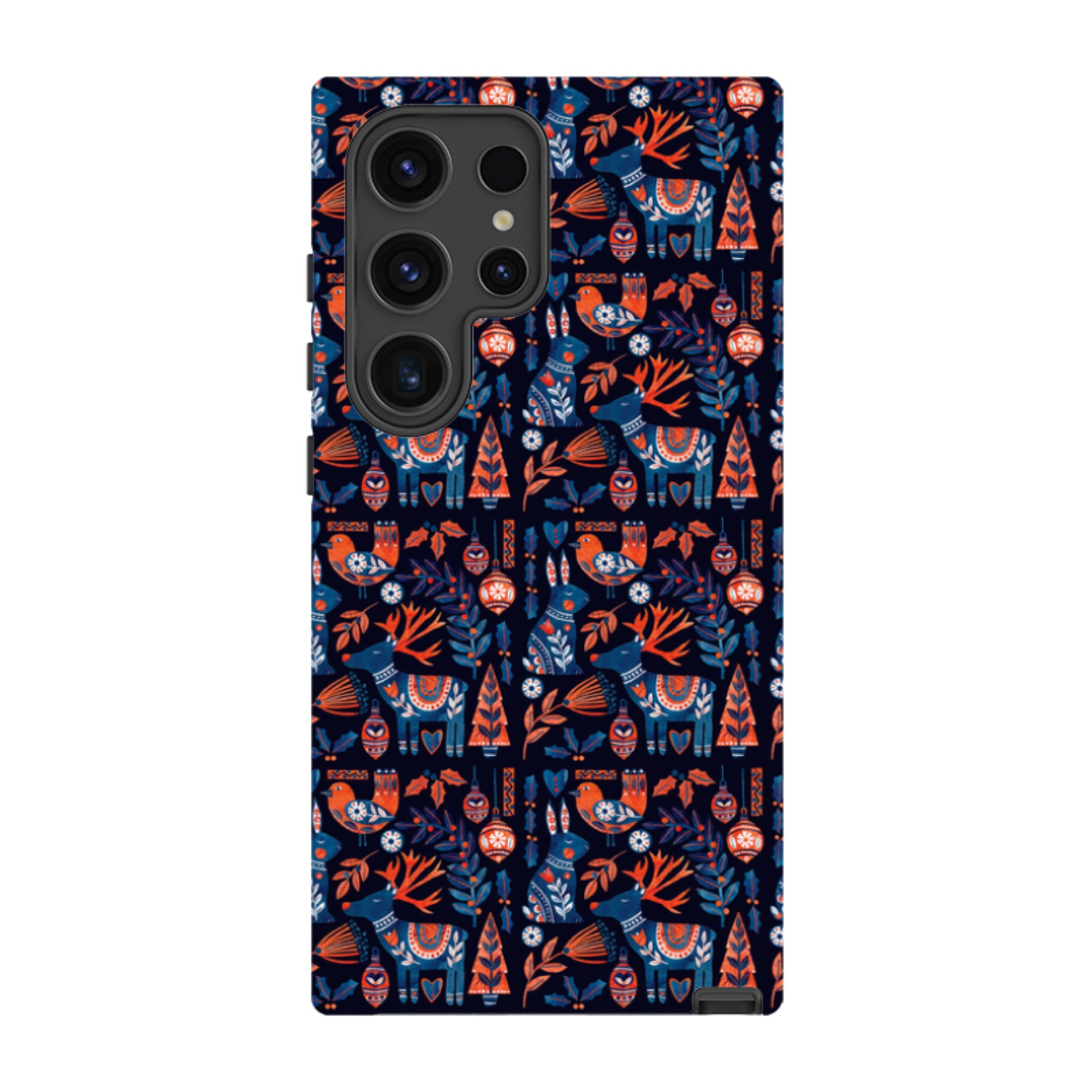 Samsung Tough Case - Scandi Animals Dark By Tracey English