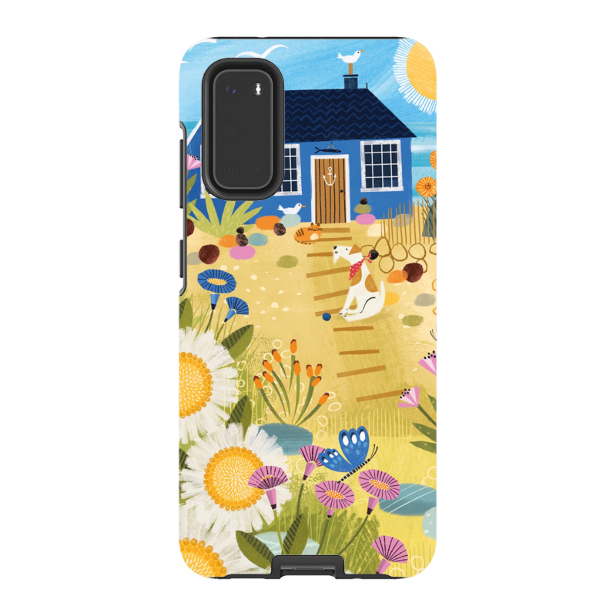 Samsung Tough  Case - Beach House By Ali Brookes