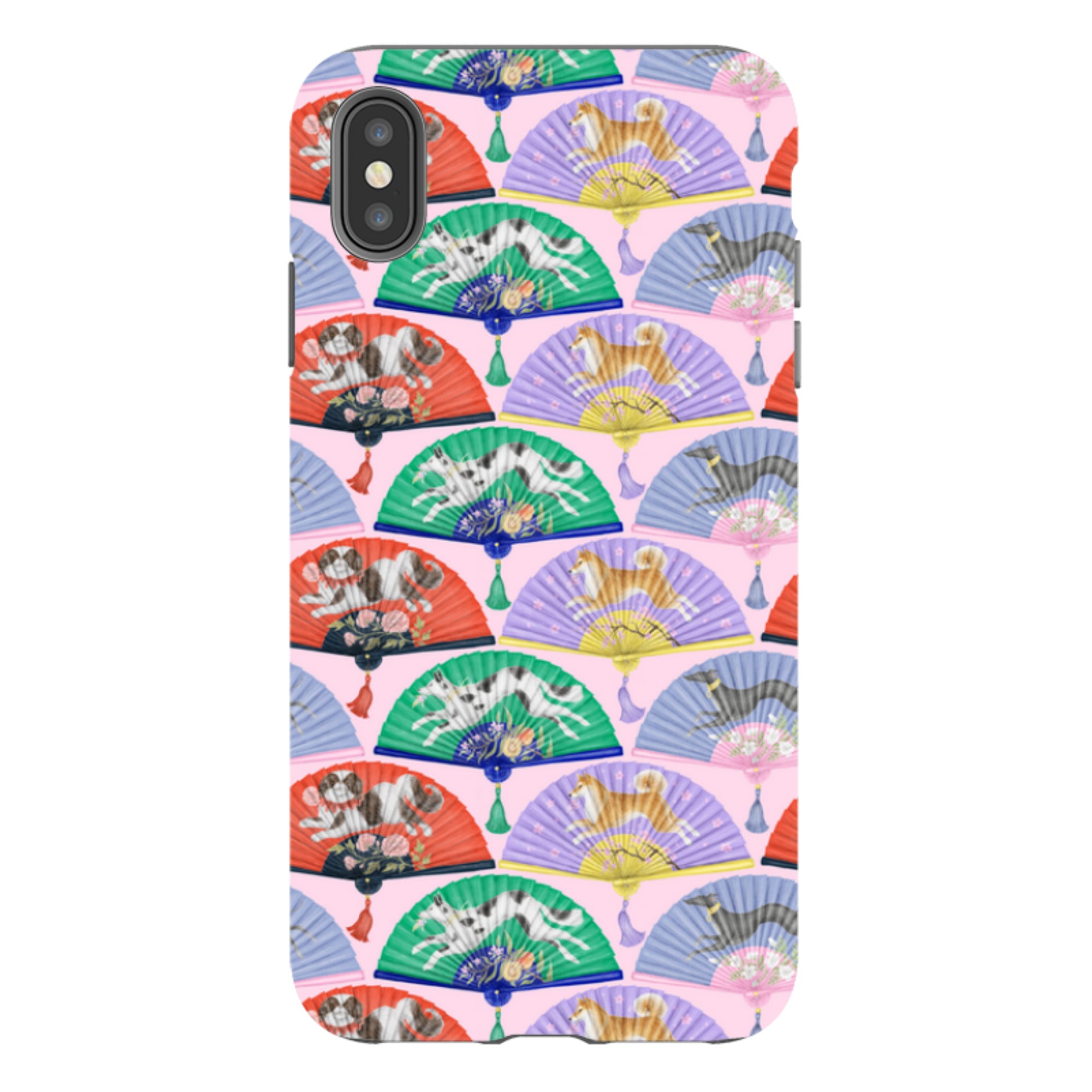 iPhone Tough Case - Dog Fan By Catherine Rowe
