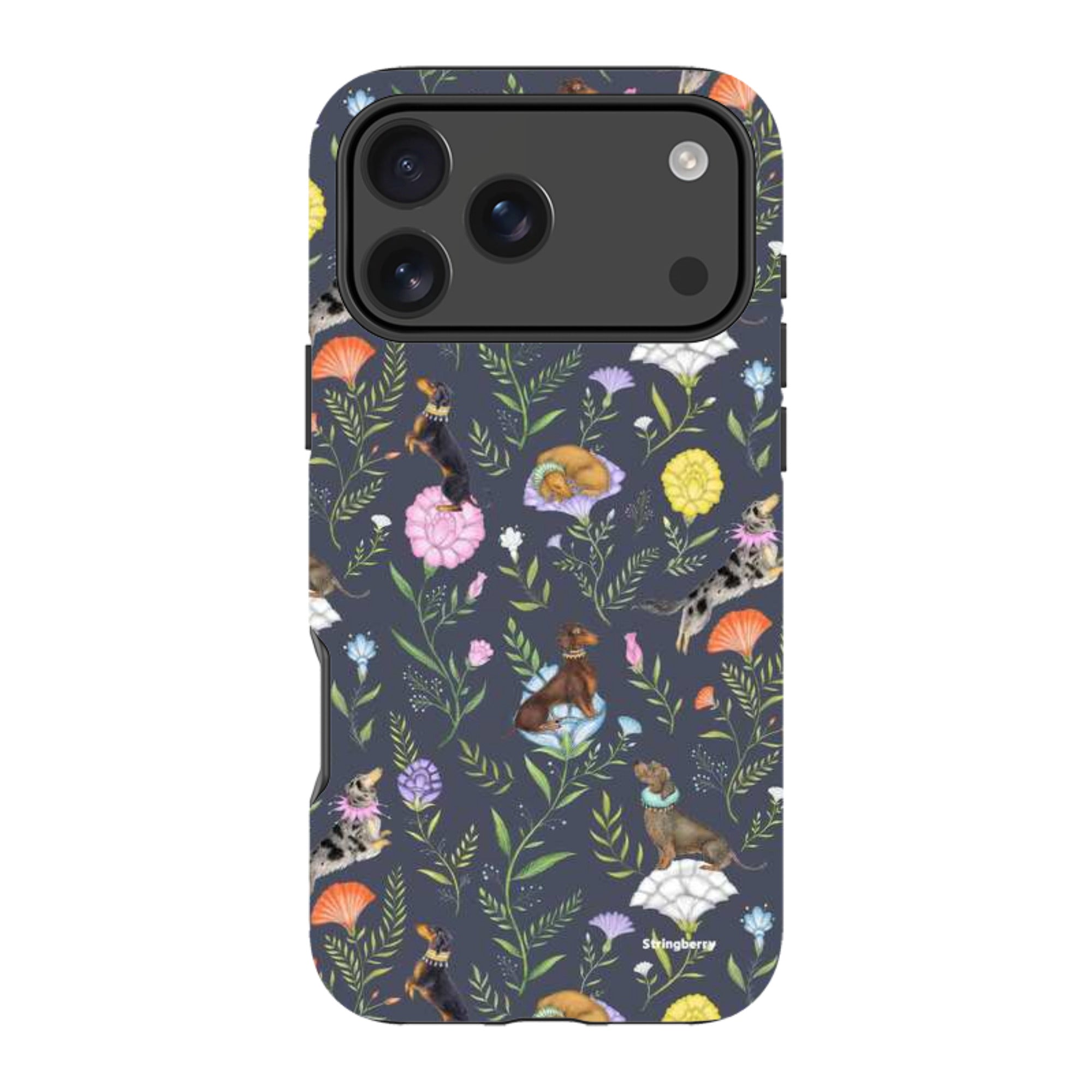 iPhone Tough Case - Doxy Day Afternoon Slate By Catherine Rowe