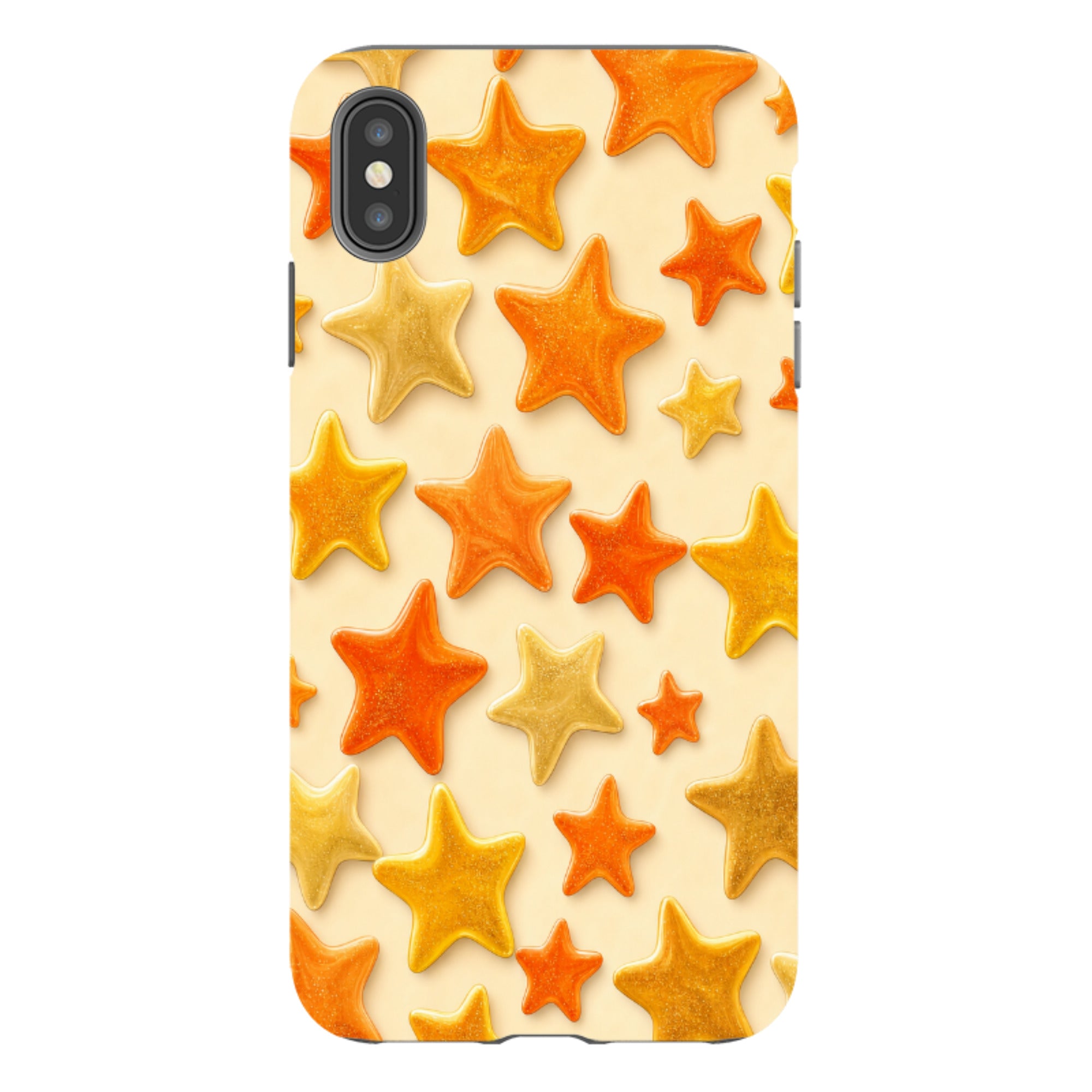 iPhone Tough Case - Orange Star