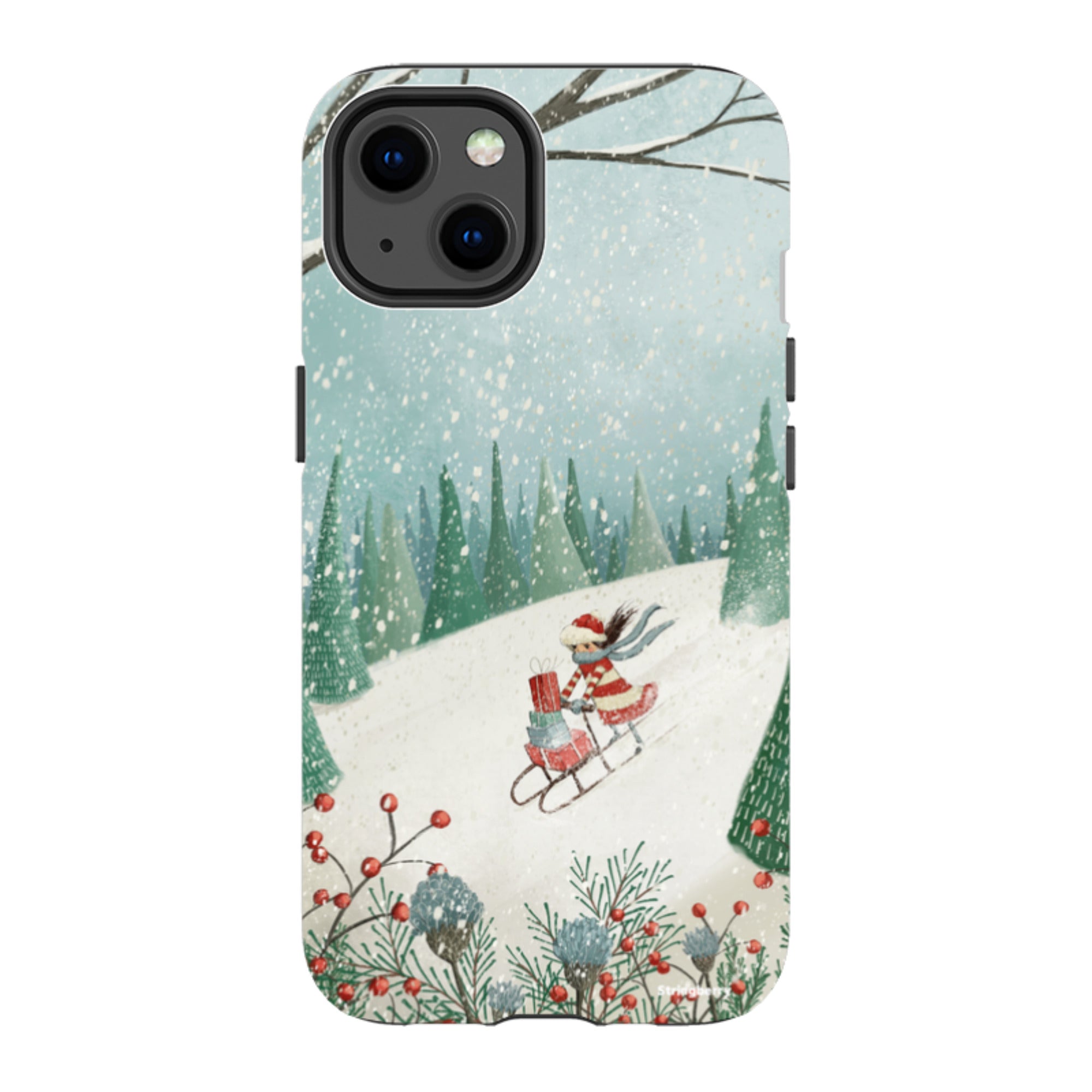 iPhone MagSafe Tough Case - Sleigh Delivery By Maja Lindberg