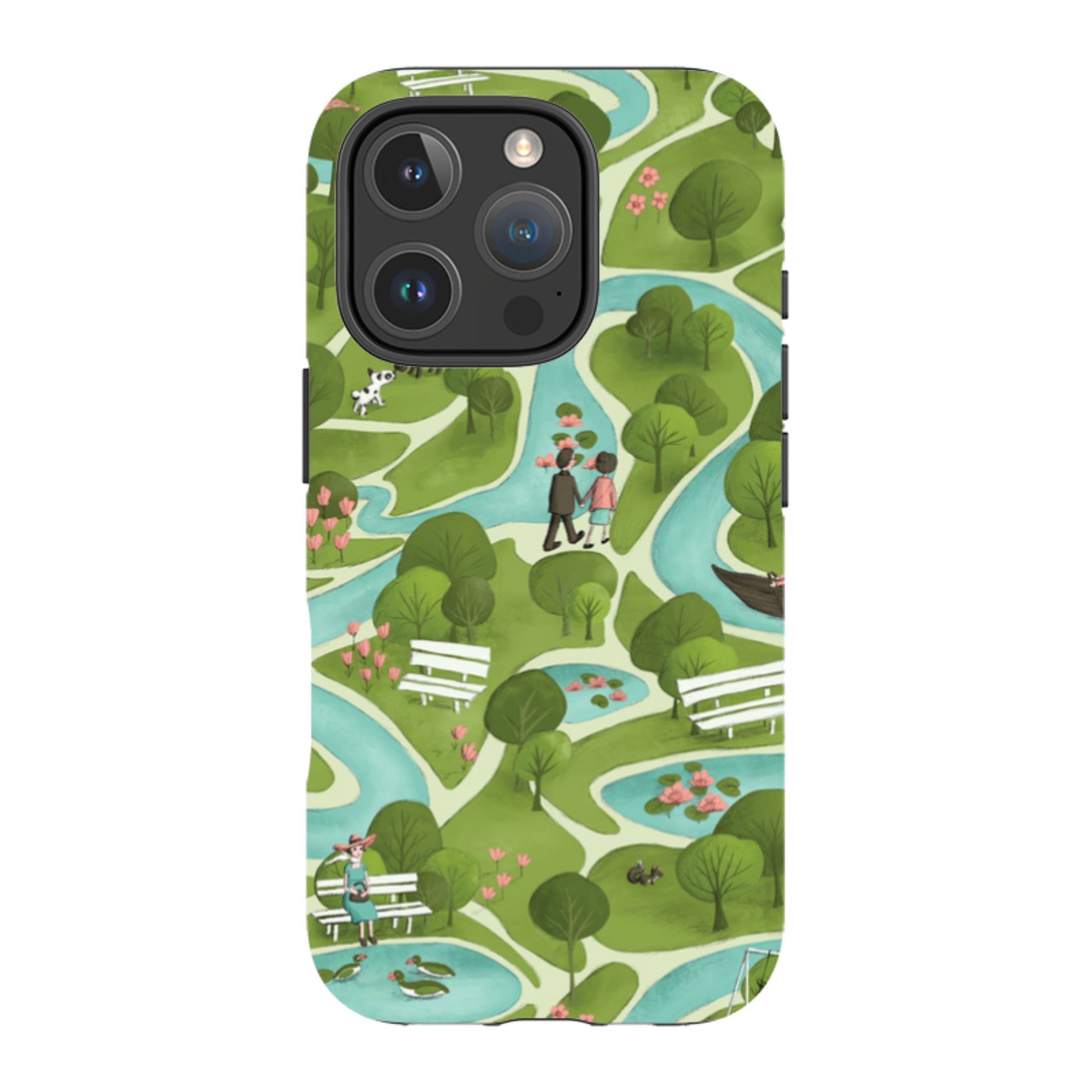 iPhone Tough Case - In the Park By Maja Lindberg