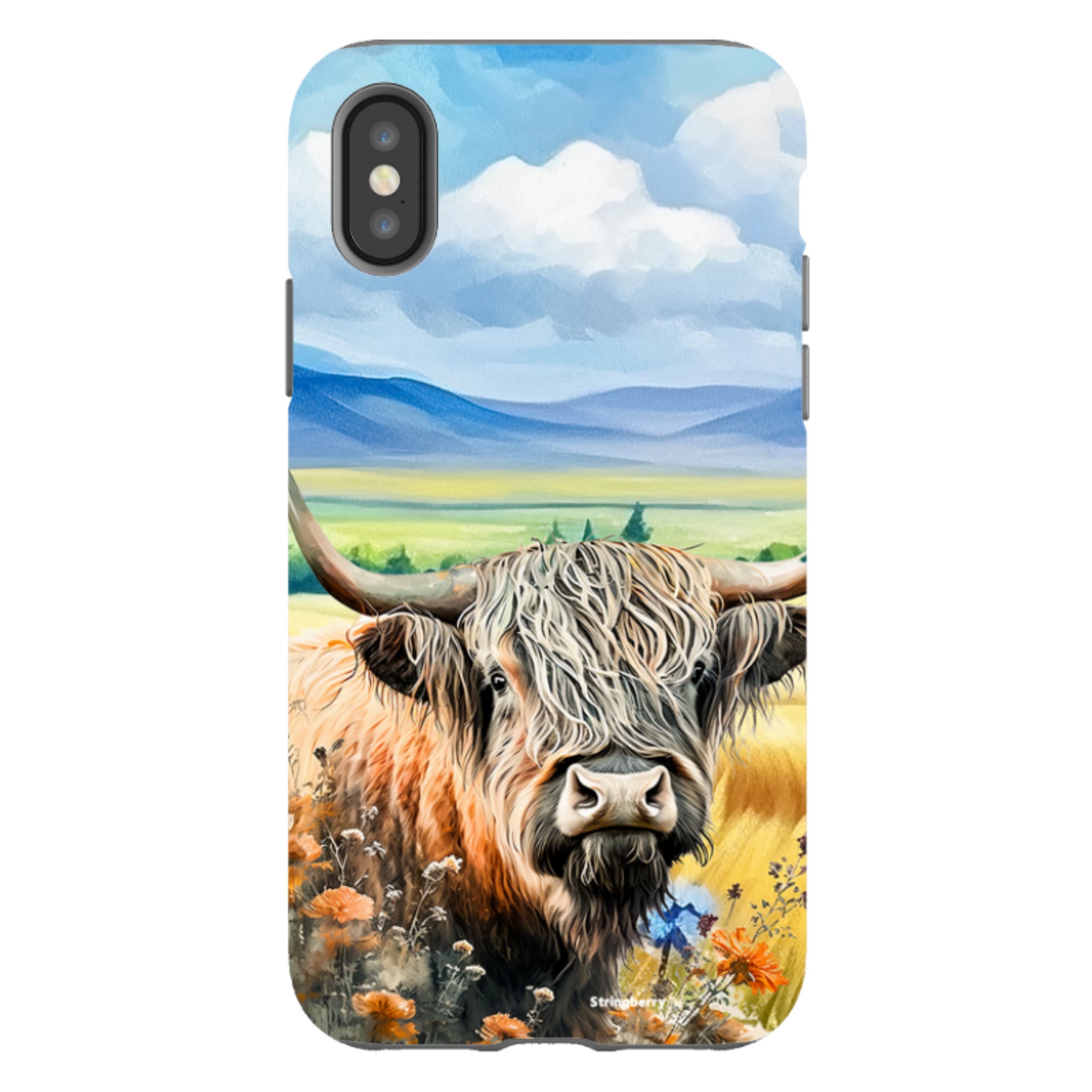 iPhone Tough Case - Highland Cow V