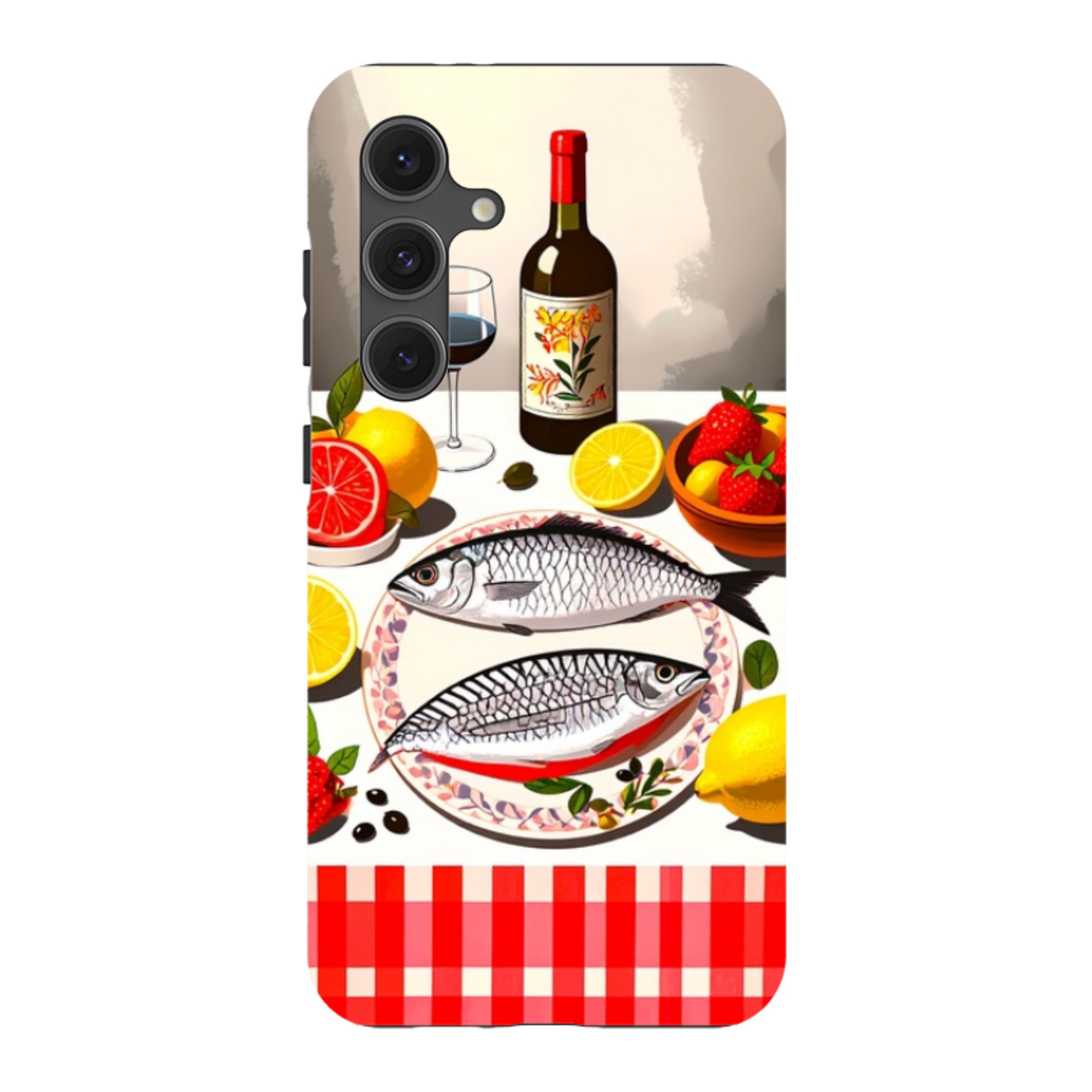 Samsung Tough Case - Plate Of Sardines