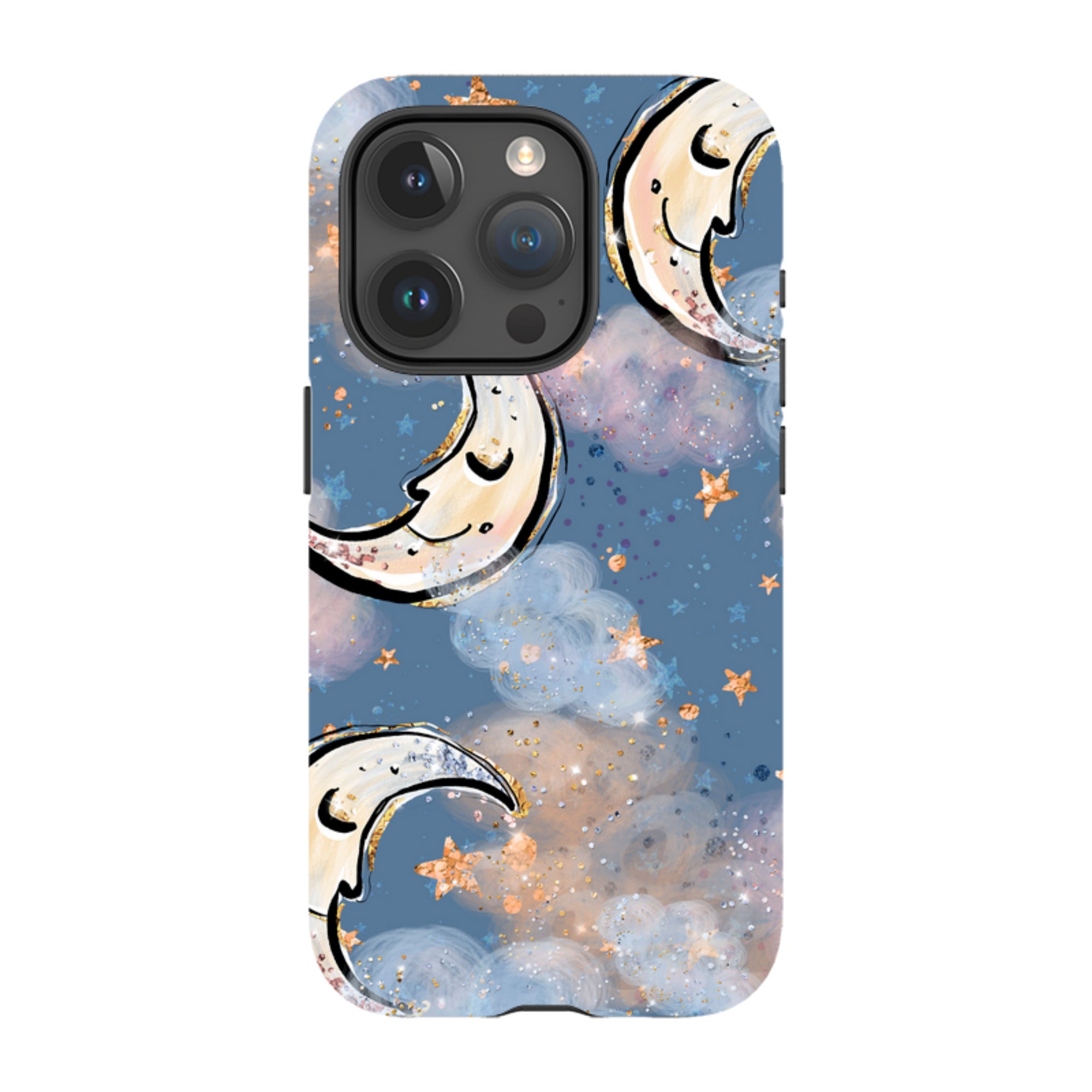 iPhone MagSafe Tough Case -  Moon and Stars