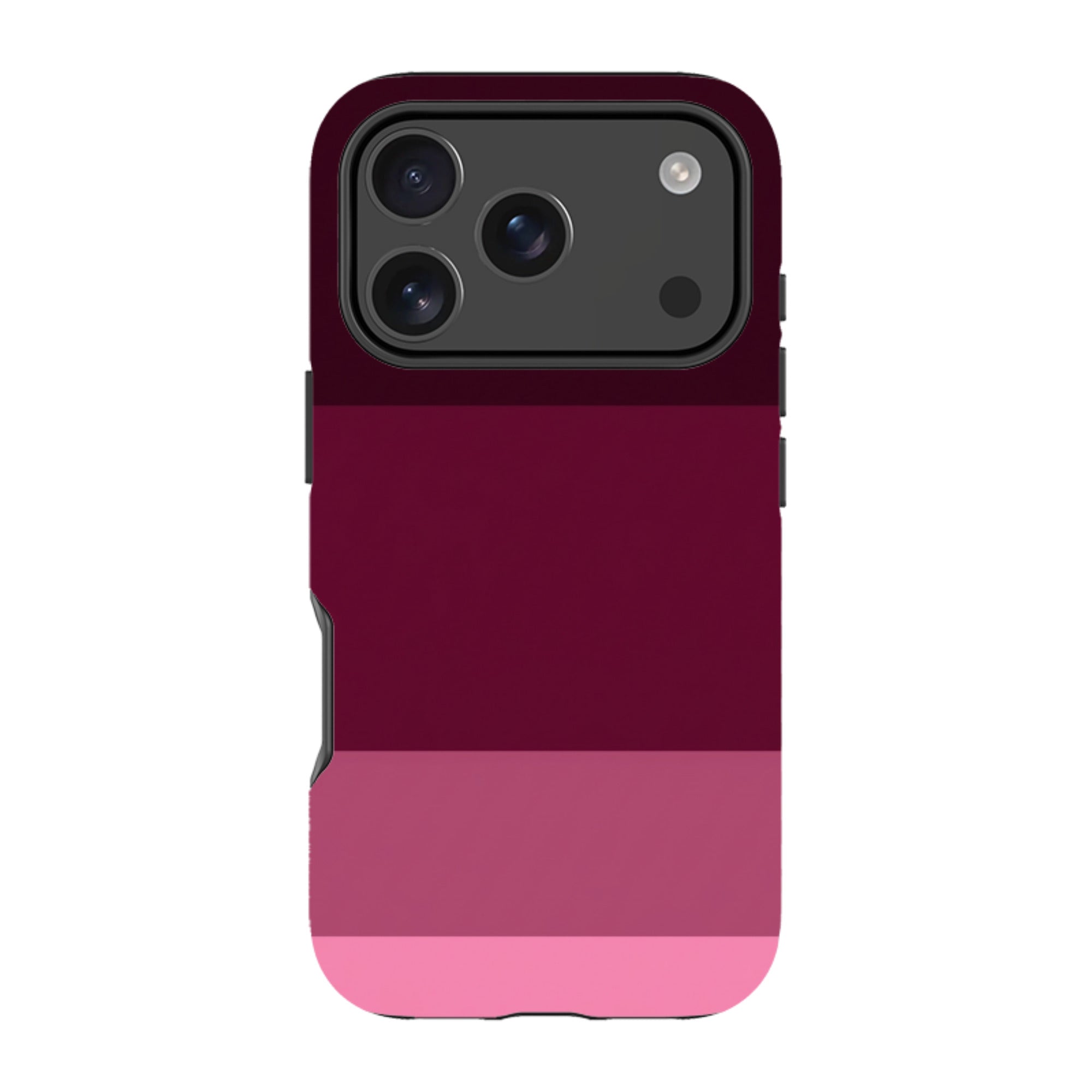 iPhone Tough Case - Burgundy Gradient