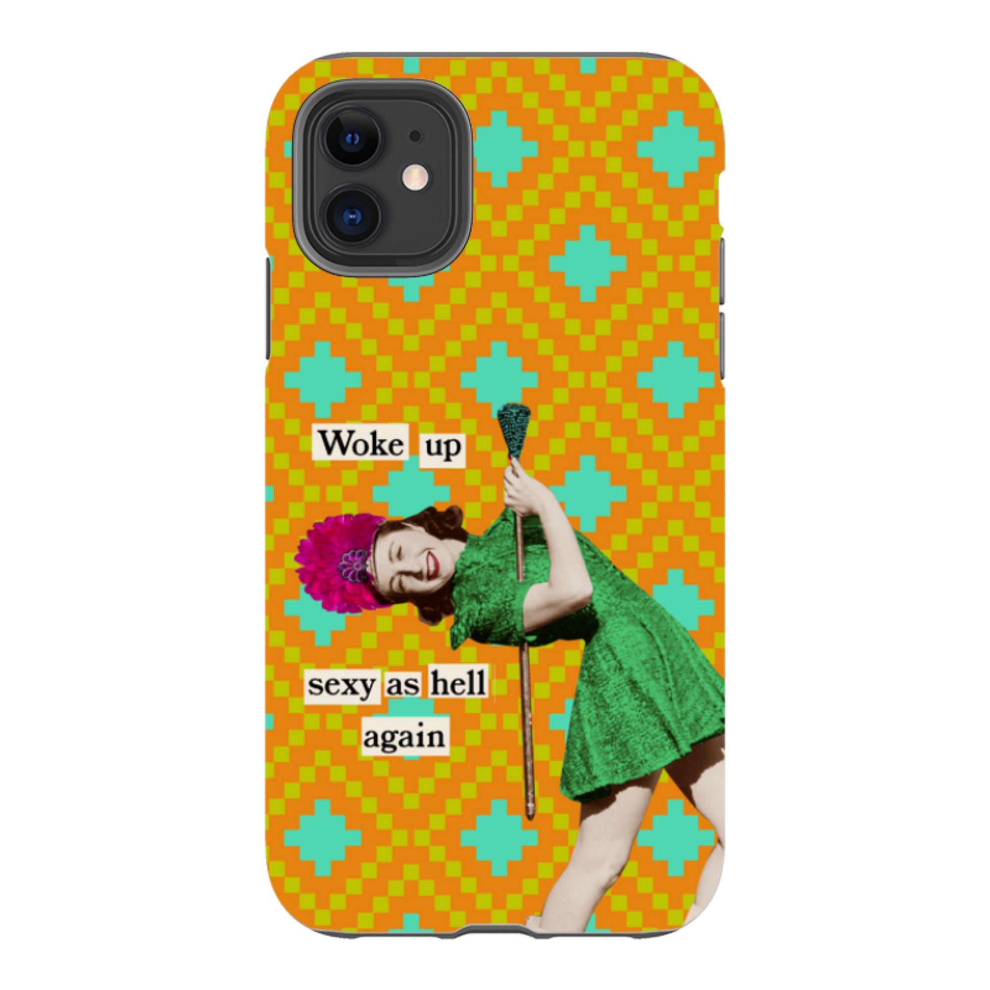 iPhone Tough Case - Woke Up By Clare Jordan