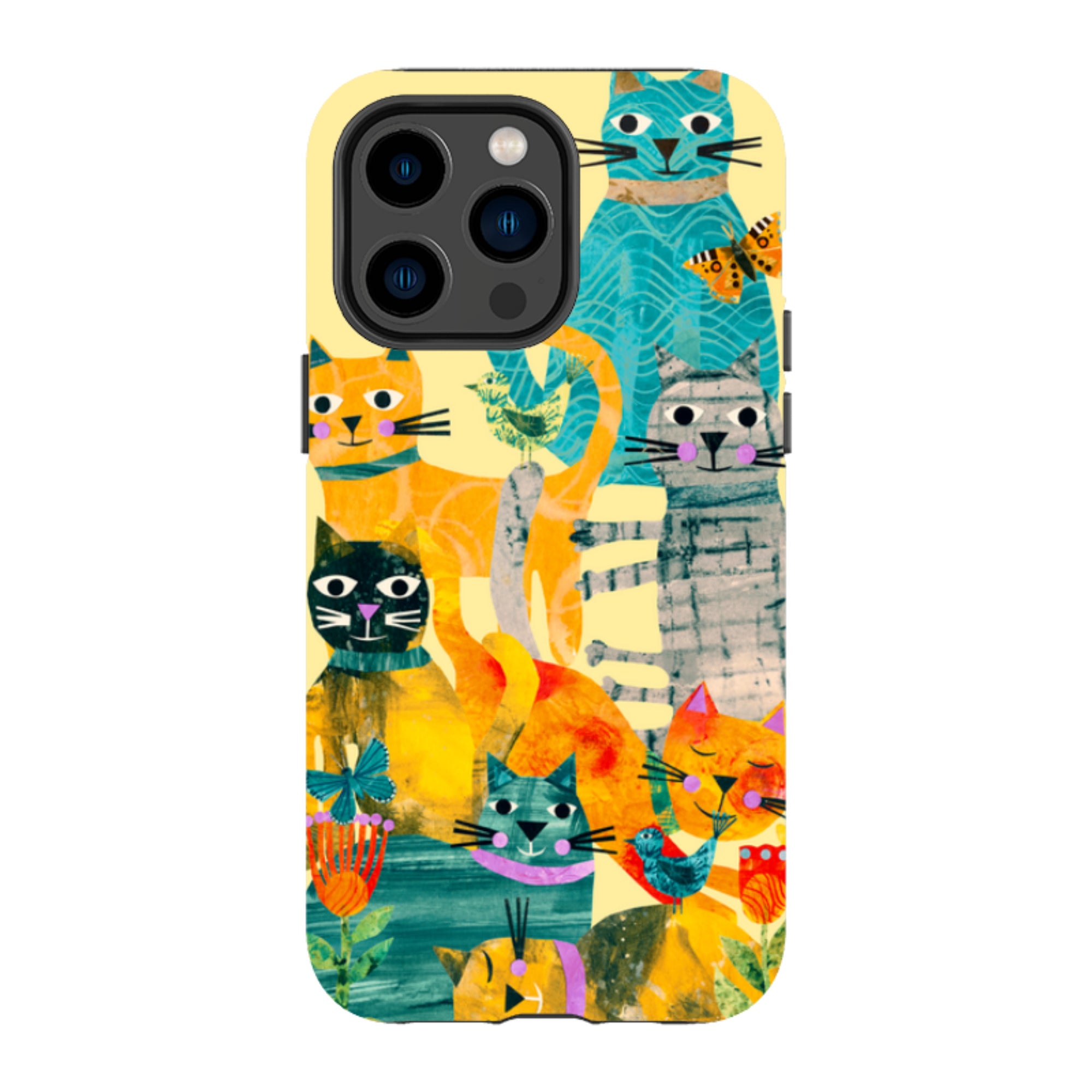 iPhone Case - Cat Party III By Tracey English