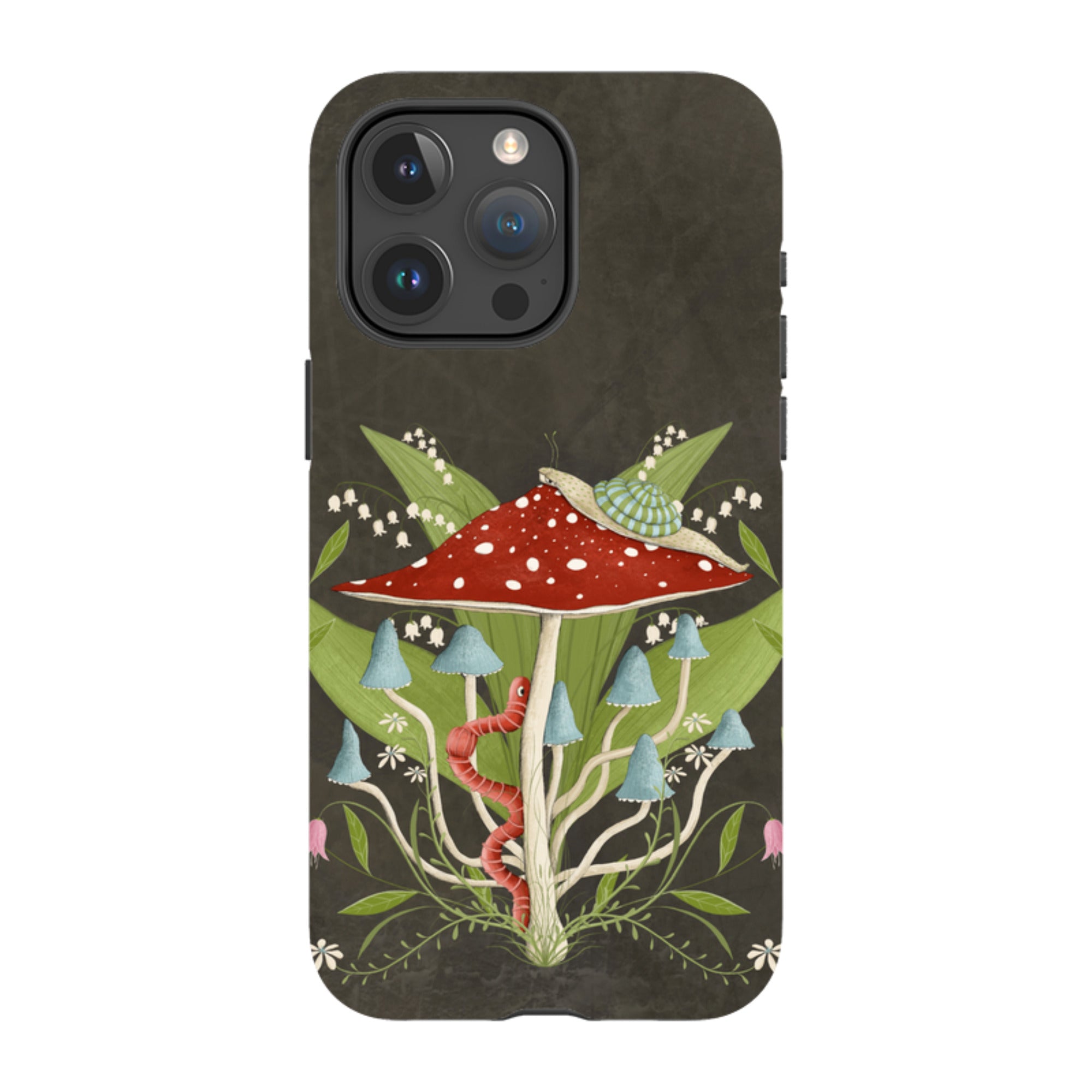 iPhone Tough Case - Worm By Maja Lindberg
