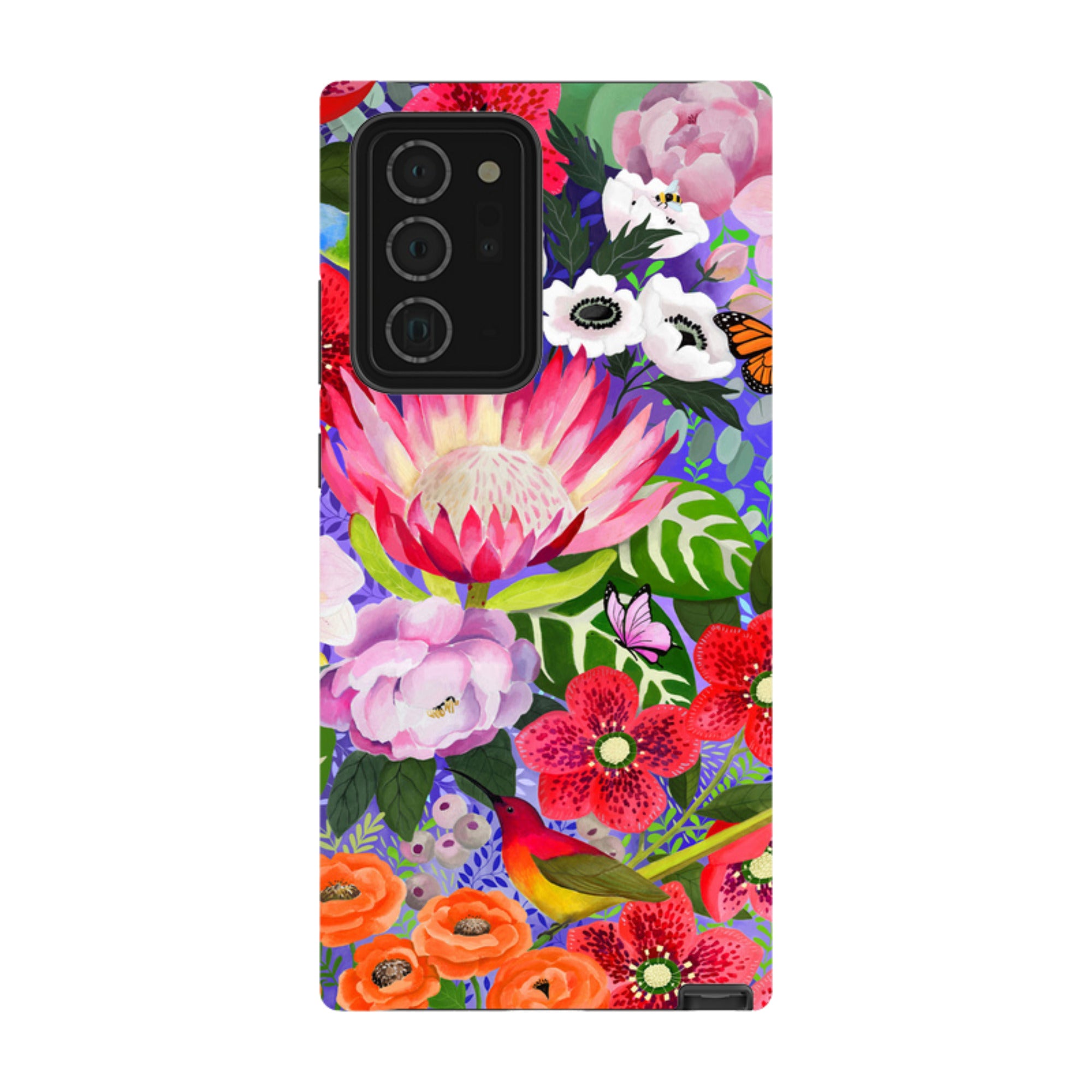 Samsung Tough Case - Exotic Birds By Bex Parkin