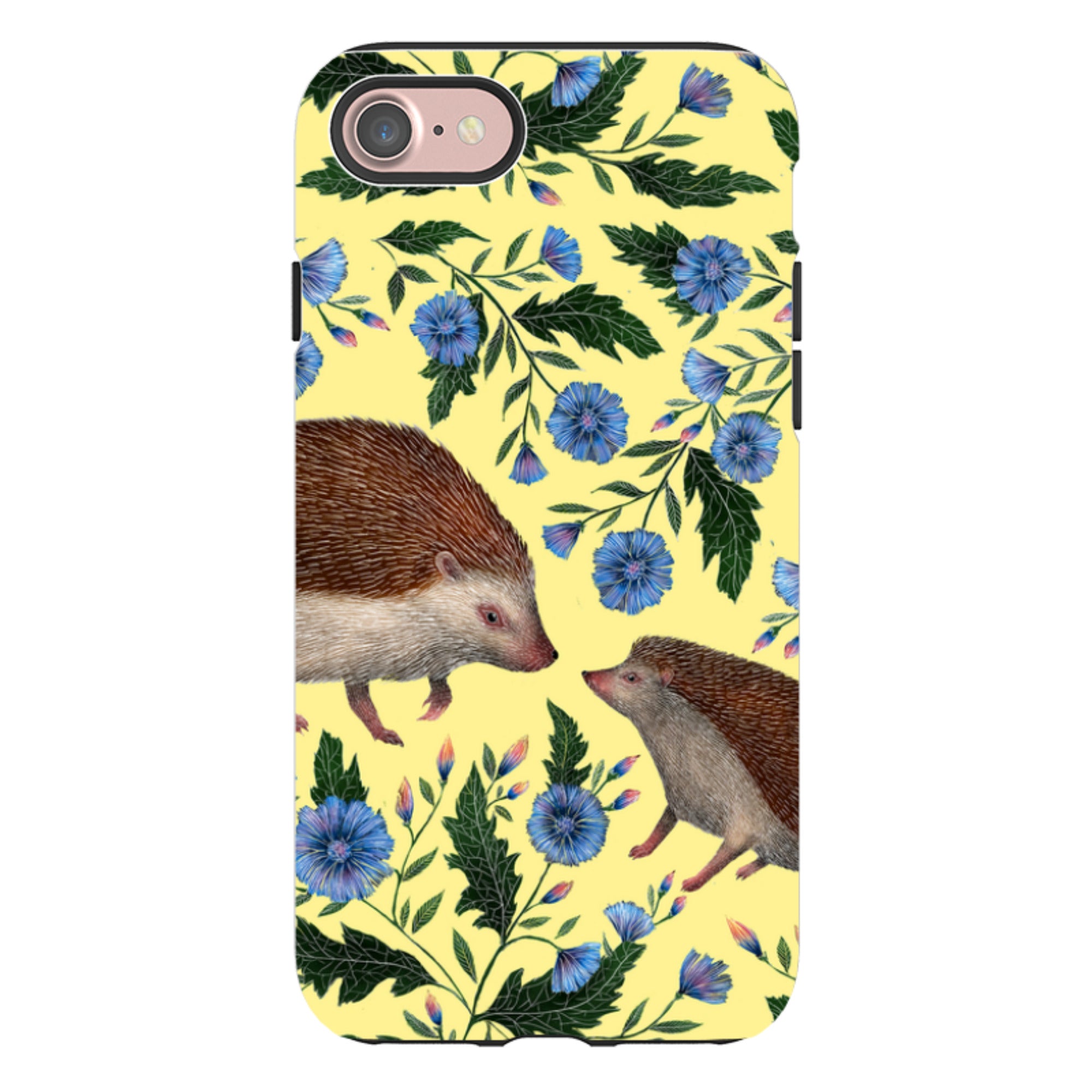 iPhone Tough Case - Hedgehogs By Catherine Rowe