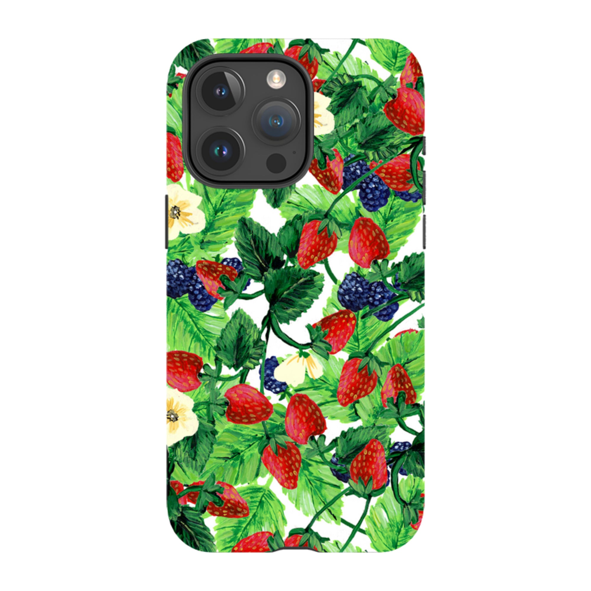 iPhone MagSafe Tough Case - Strawberries III By Abby Jacobs