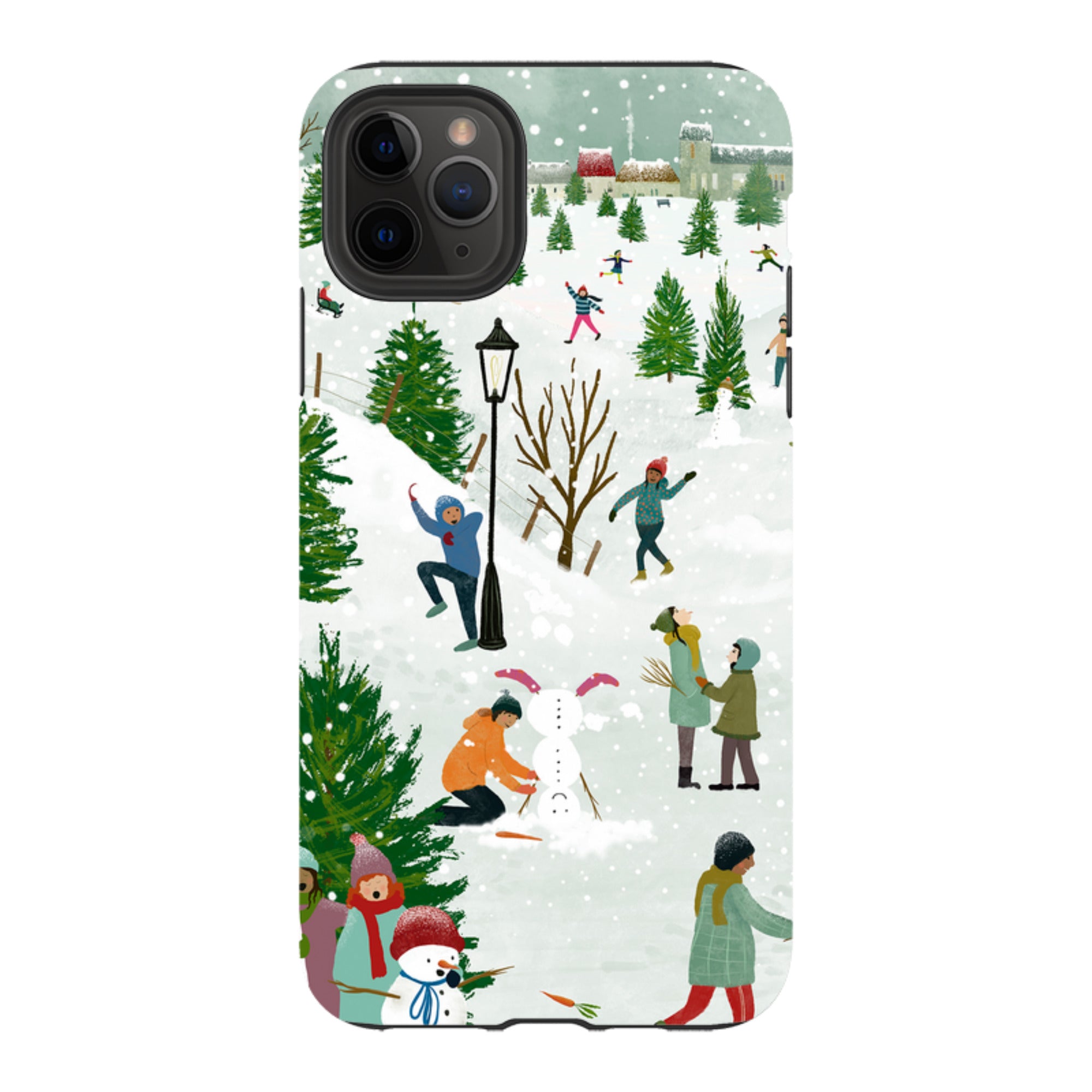 iPhone Tough Case - Let It Snow By Katherine Quinn
