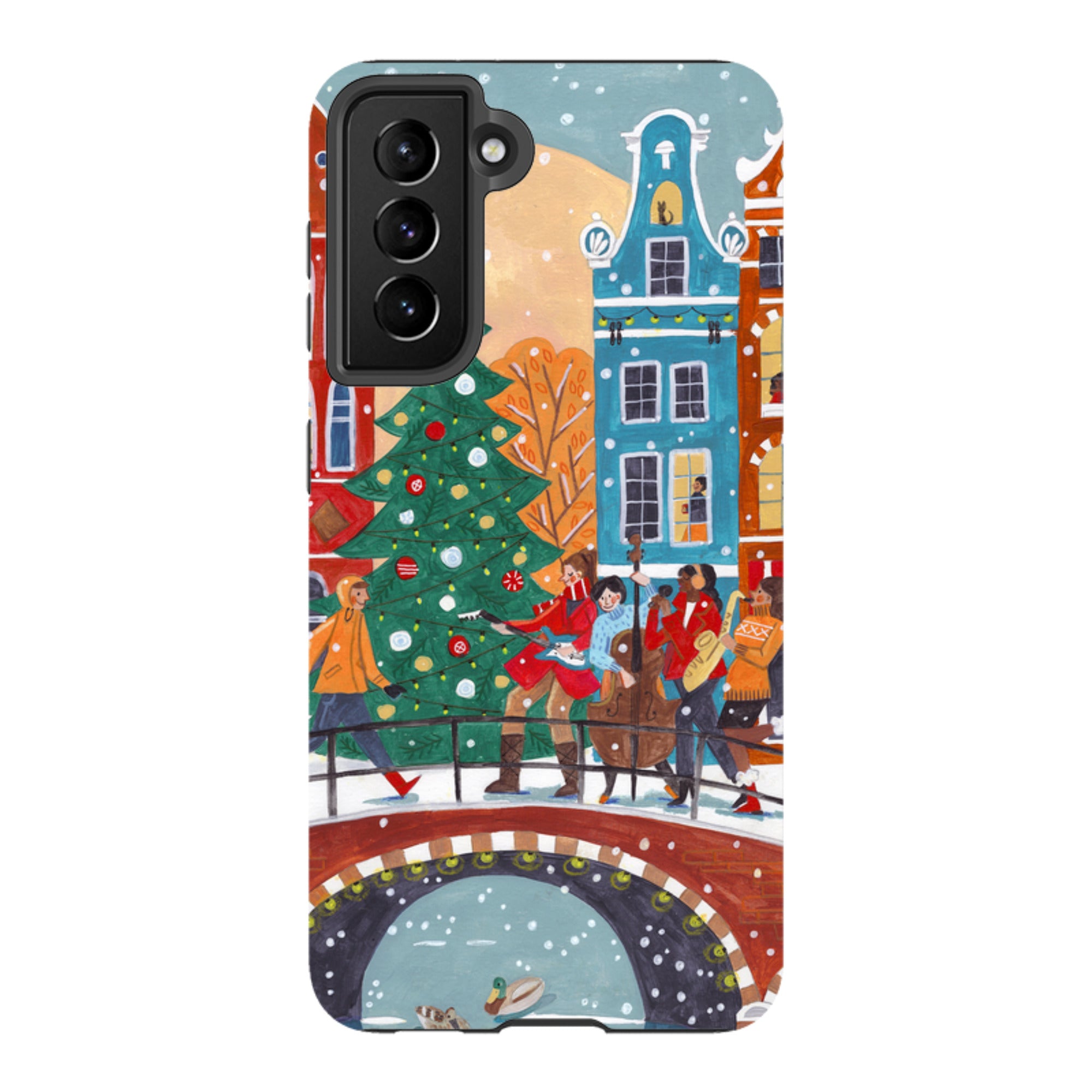 Samsung Tough Case - Christmas Music Amsterdam By Caroline Bonne Muller