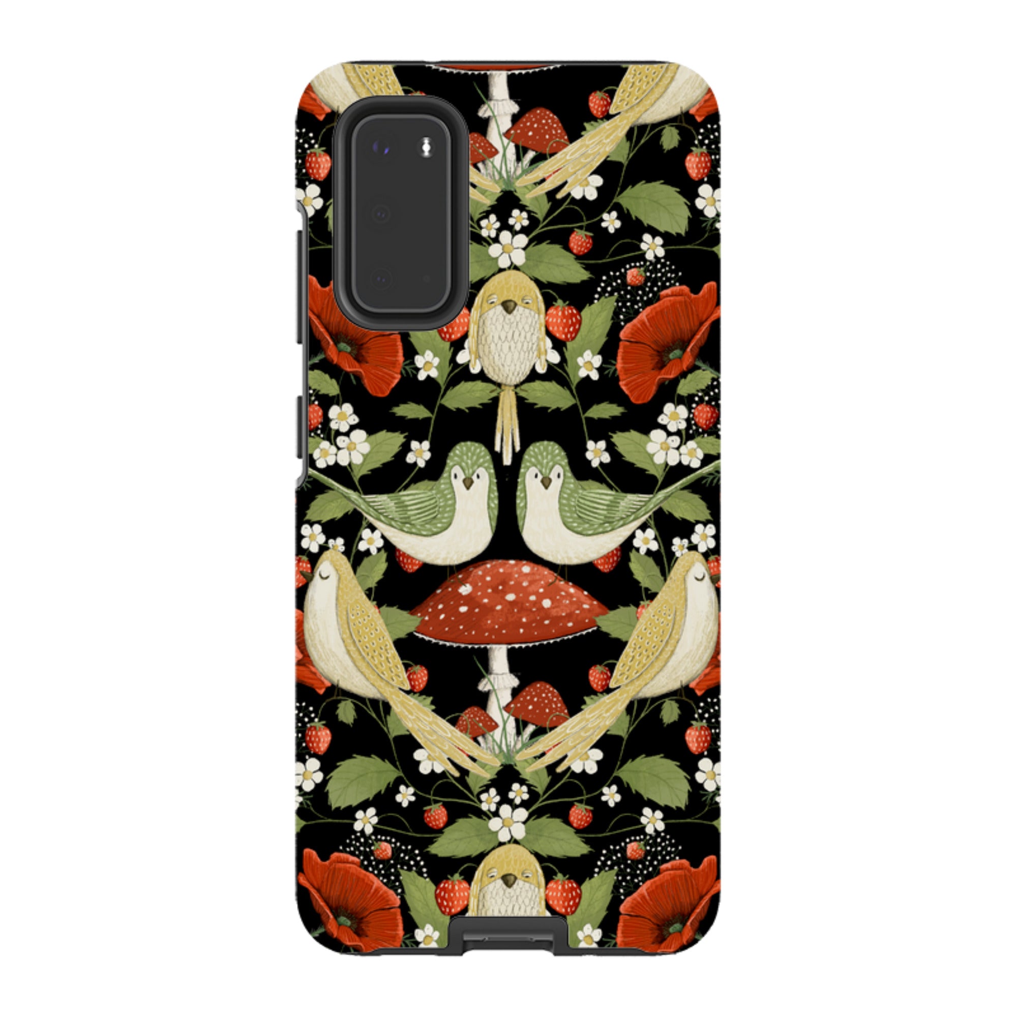Samsung Tough  Case - Red Poppies By Maja Lindberg